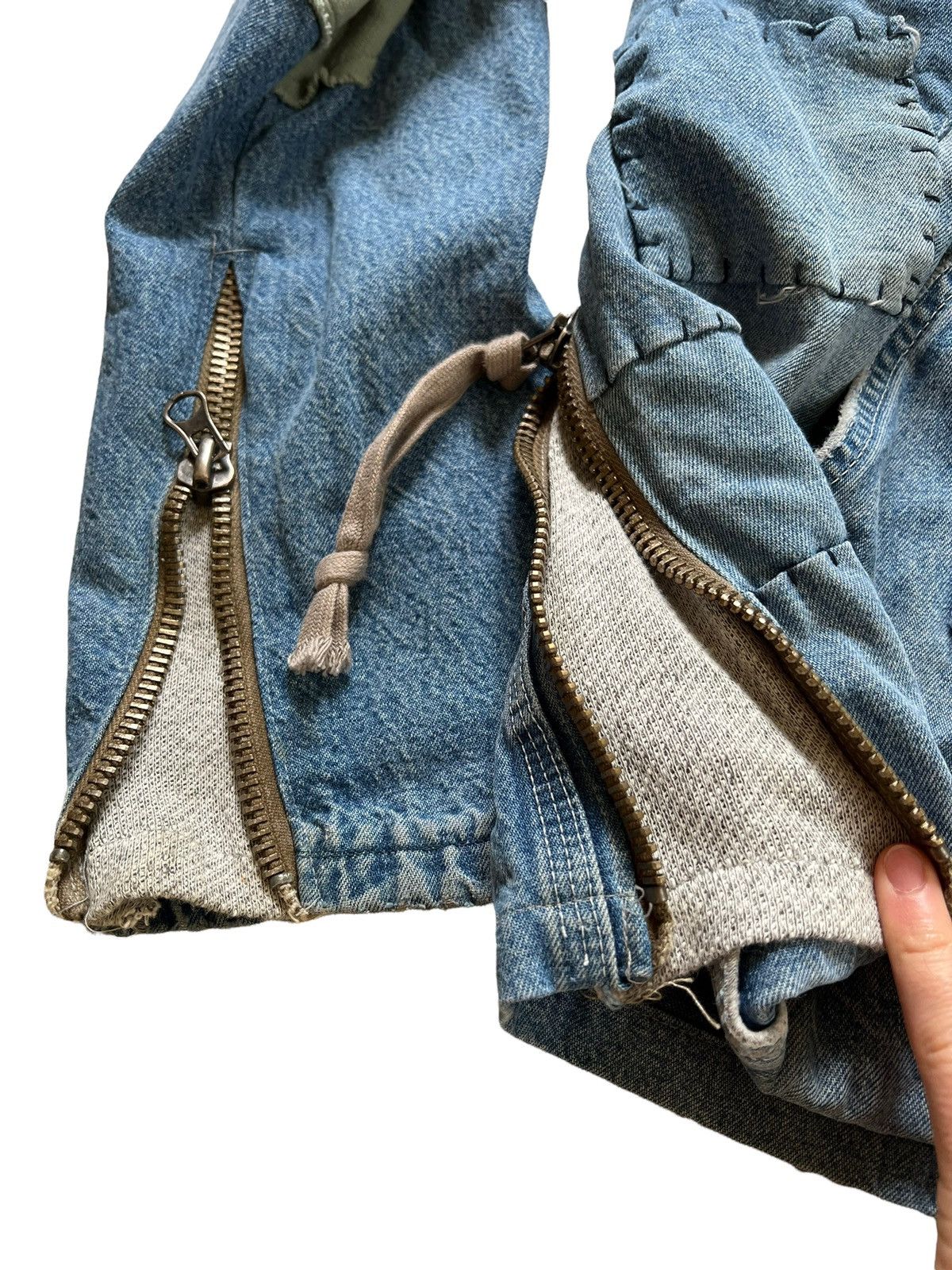 Greg Lauren 2017 Archive 50/50 Split Hybrid Hood Size US XL / EU 56 / 4 - 7 Thumbnail