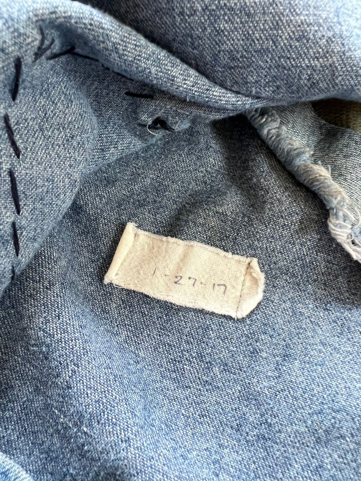 Greg Lauren 2017 Archive 50/50 Split Hybrid Hood Size US XL / EU 56 / 4 - 10 Thumbnail
