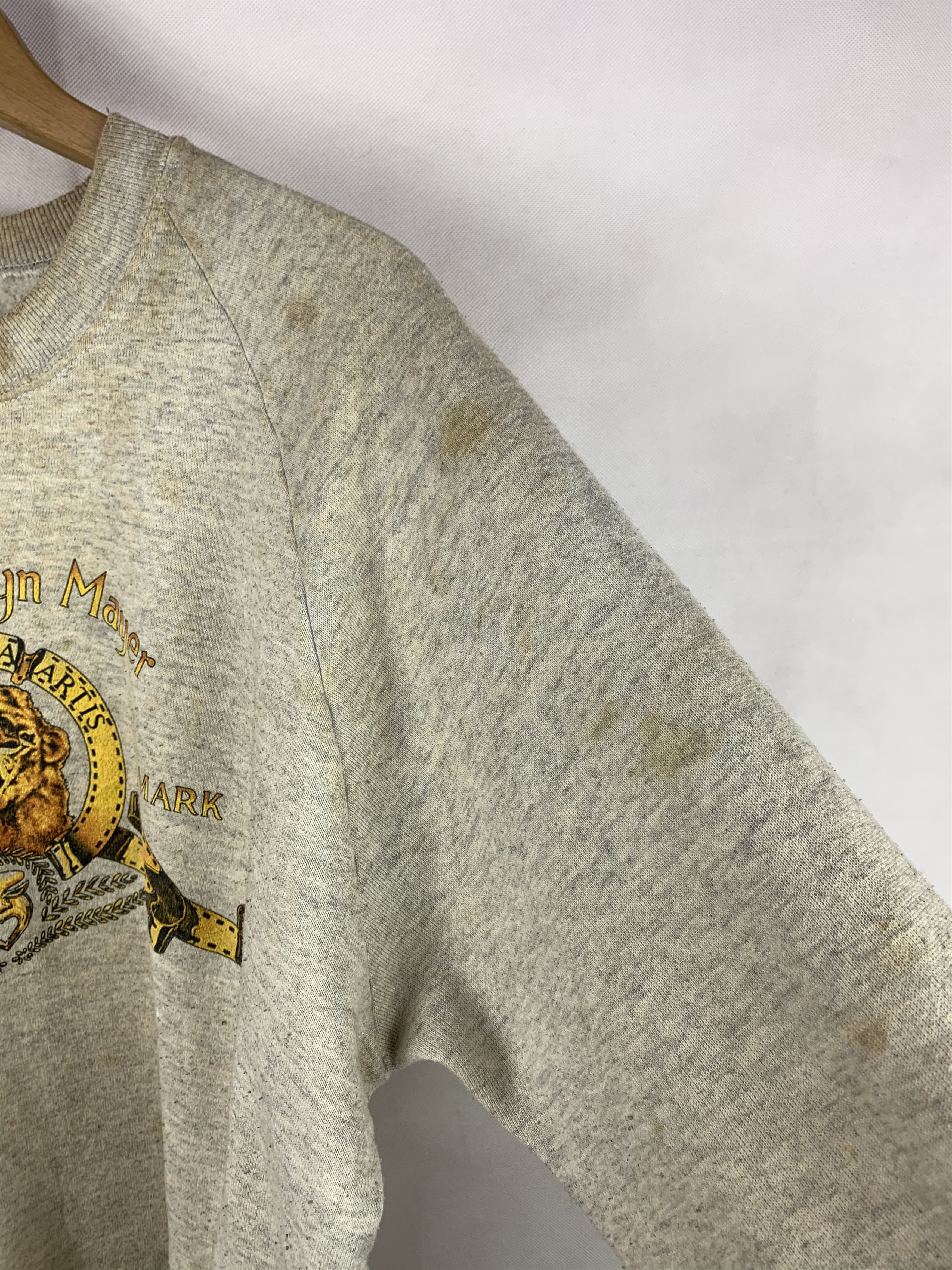 Vintage Rare! Vintage 90s Metro Goldwyn Mayer Sweatshirt Size US XL / EU 56 / 4 - 10 Thumbnail