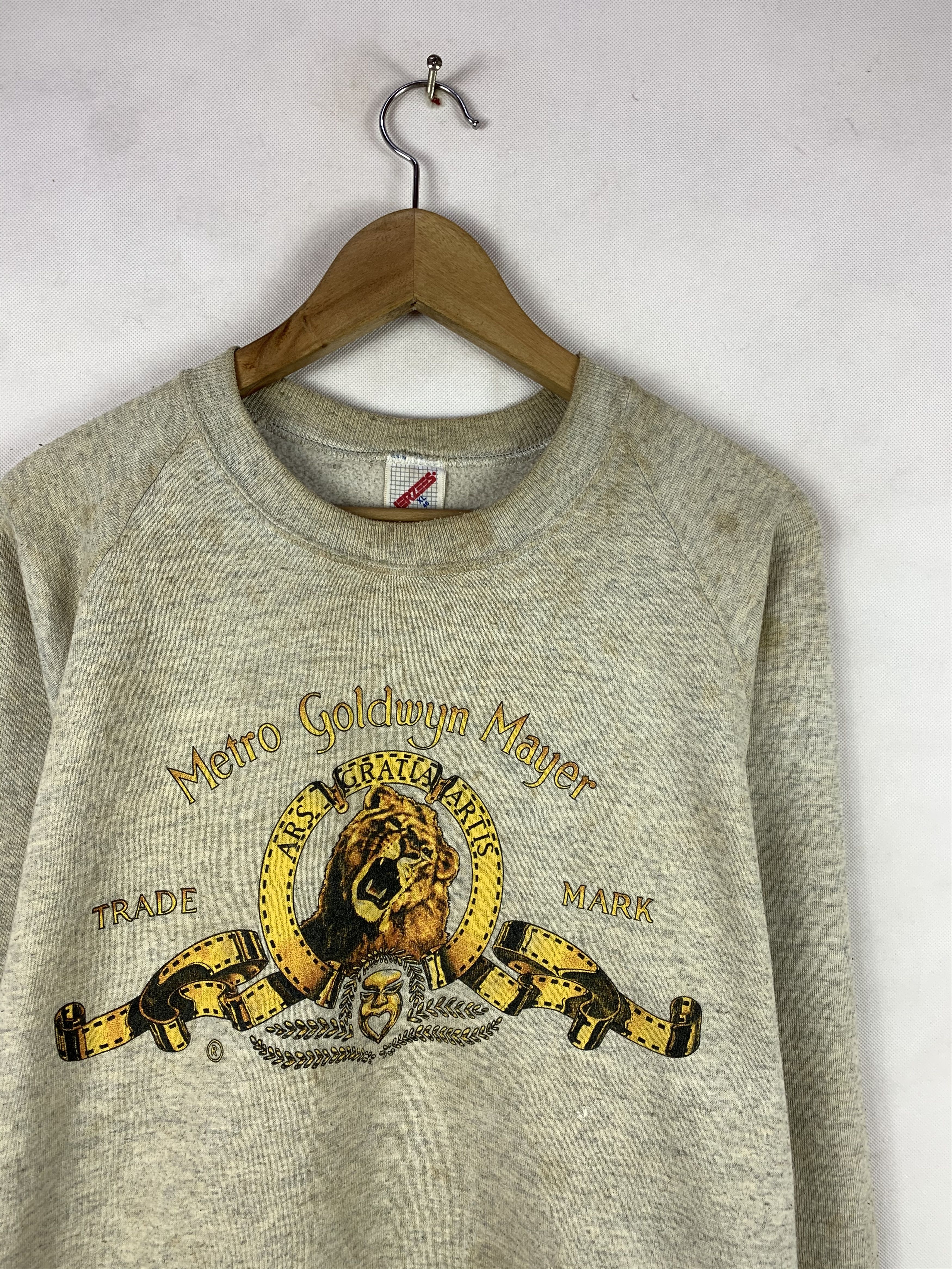 Vintage Rare! Vintage 90s Metro Goldwyn Mayer Sweatshirt Size US XL / EU 56 / 4 - 2 Thumbnail
