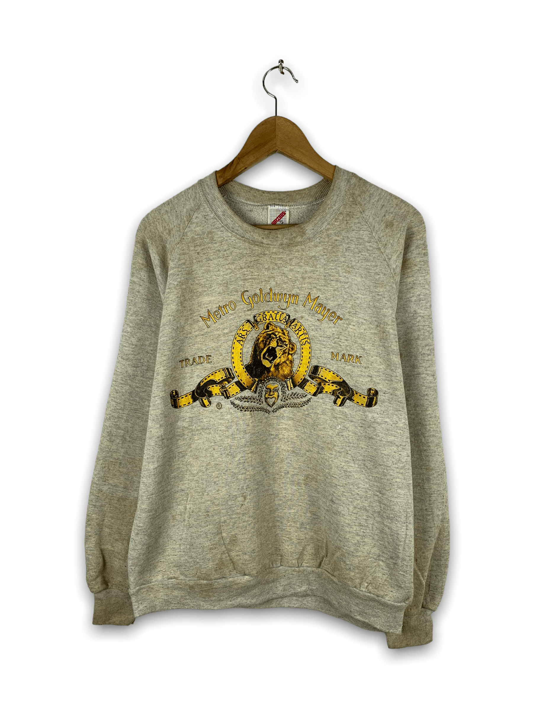 Vintage Rare! Vintage 90s Metro Goldwyn Mayer Sweatshirt Size US XL / EU 56 / 4 - 1 Thumbnail