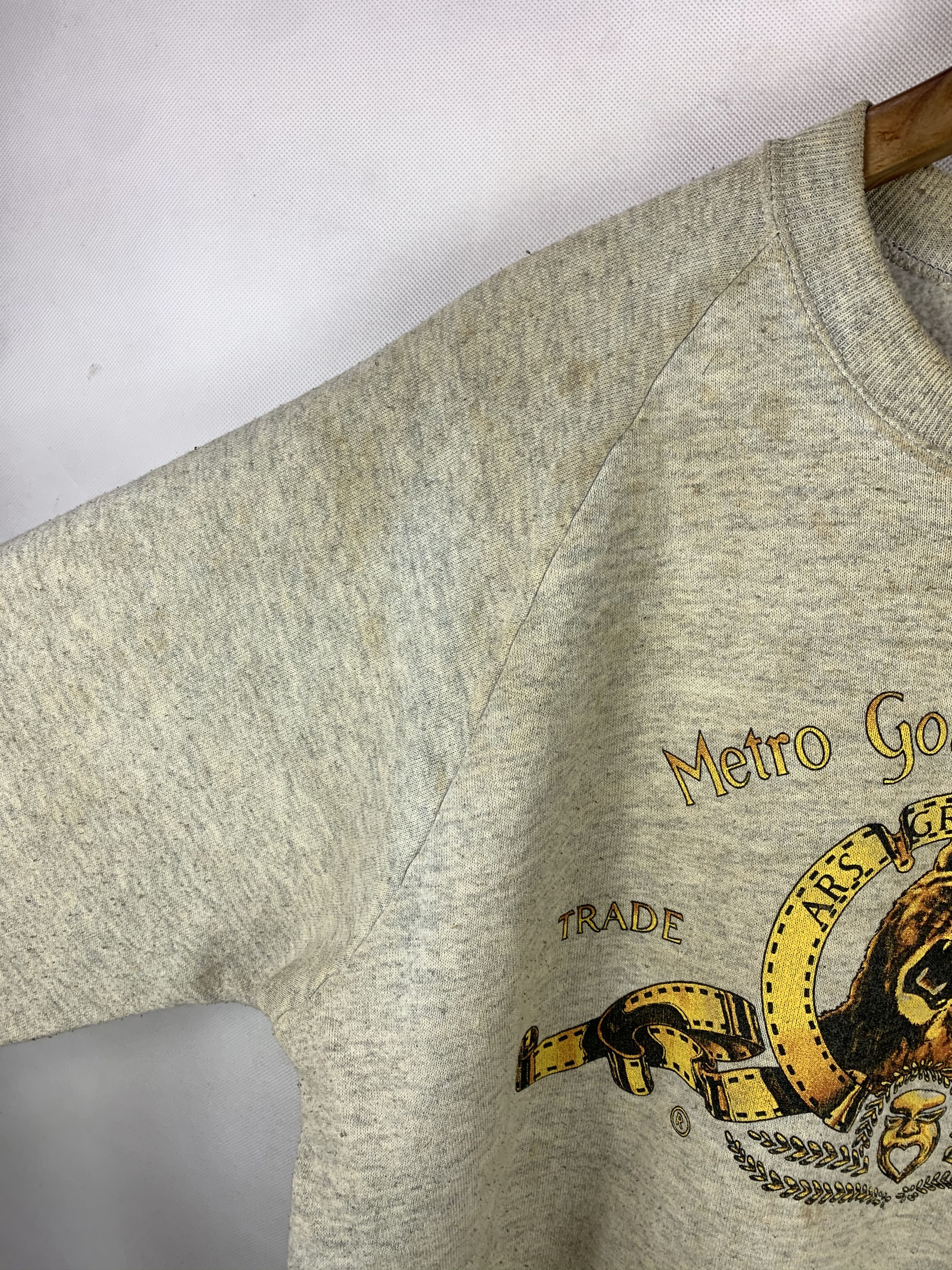 Vintage Rare! Vintage 90s Metro Goldwyn Mayer Sweatshirt Size US XL / EU 56 / 4 - 5 Thumbnail