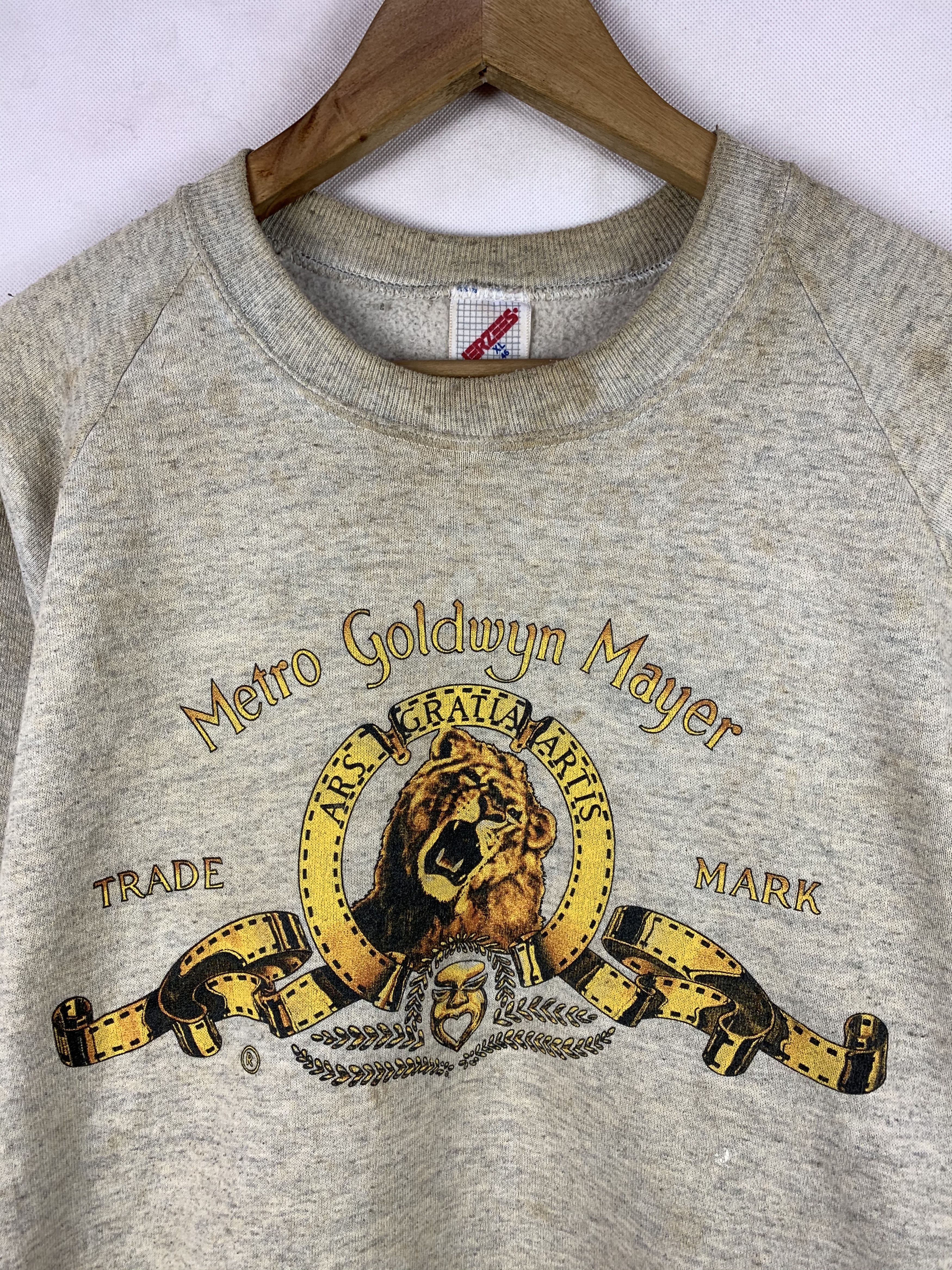 Vintage Rare! Vintage 90s Metro Goldwyn Mayer Sweatshirt Size US XL / EU 56 / 4 - 3 Thumbnail