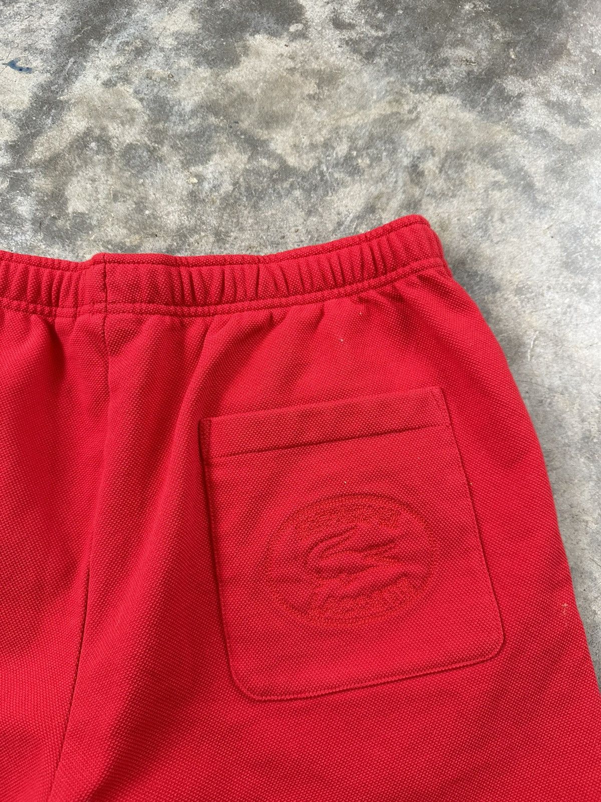 Lacoste × Supreme Supreme x Lacoste Pique Shorts Red Sz. Medium Box Alligator Size US 32 / EU 48 - 5 Thumbnail