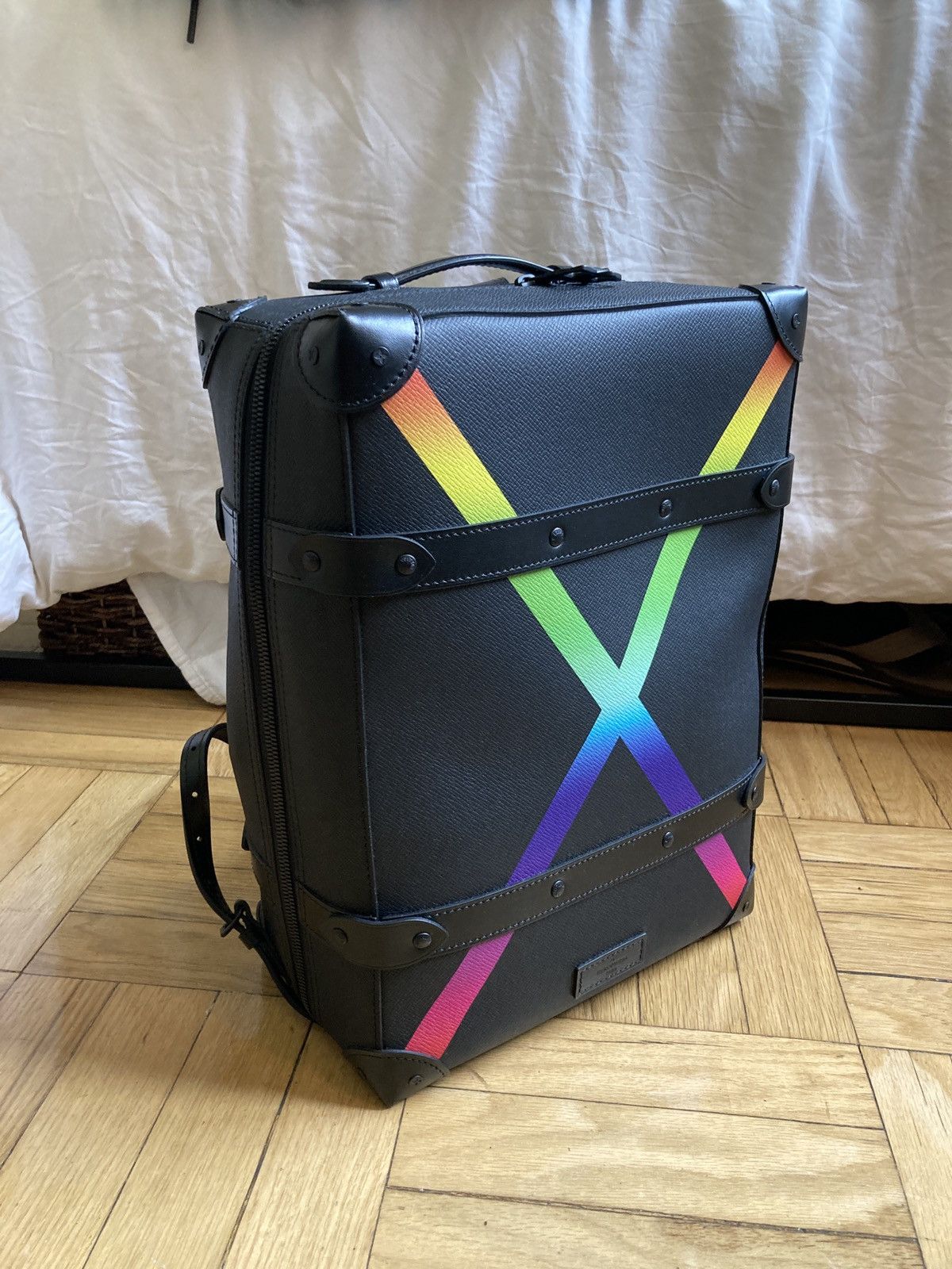 Louis Vuitton Soft Trunk Backpack Rainbow Taiga Leather PM at 1stDibs  louis  vuitton rainbow backpack, lv rainbow backpack, lv trunk backpack