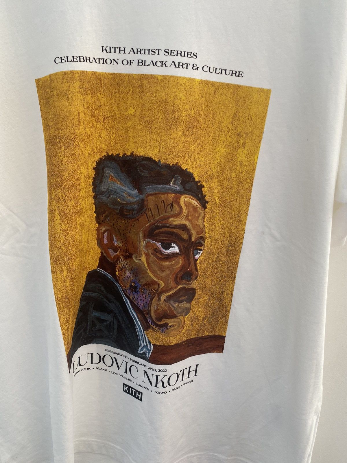Kith Kith Ludovic Nkoth Gallery Tee | Grailed 
