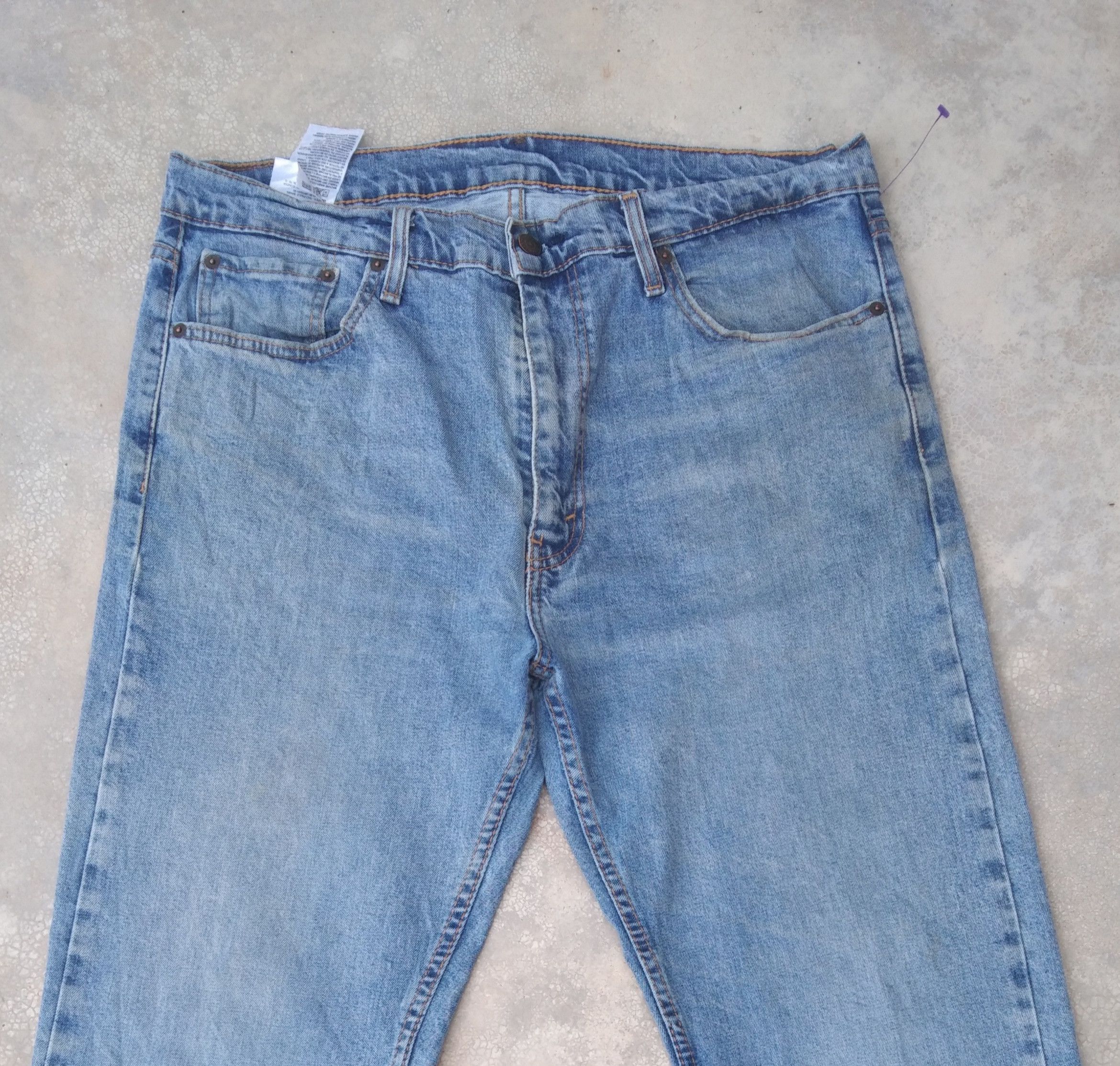Levi's Vintage Levi's Jeans 505 Light Blue Denim 36x30 Size US 36 / EU 52 - 6 Thumbnail