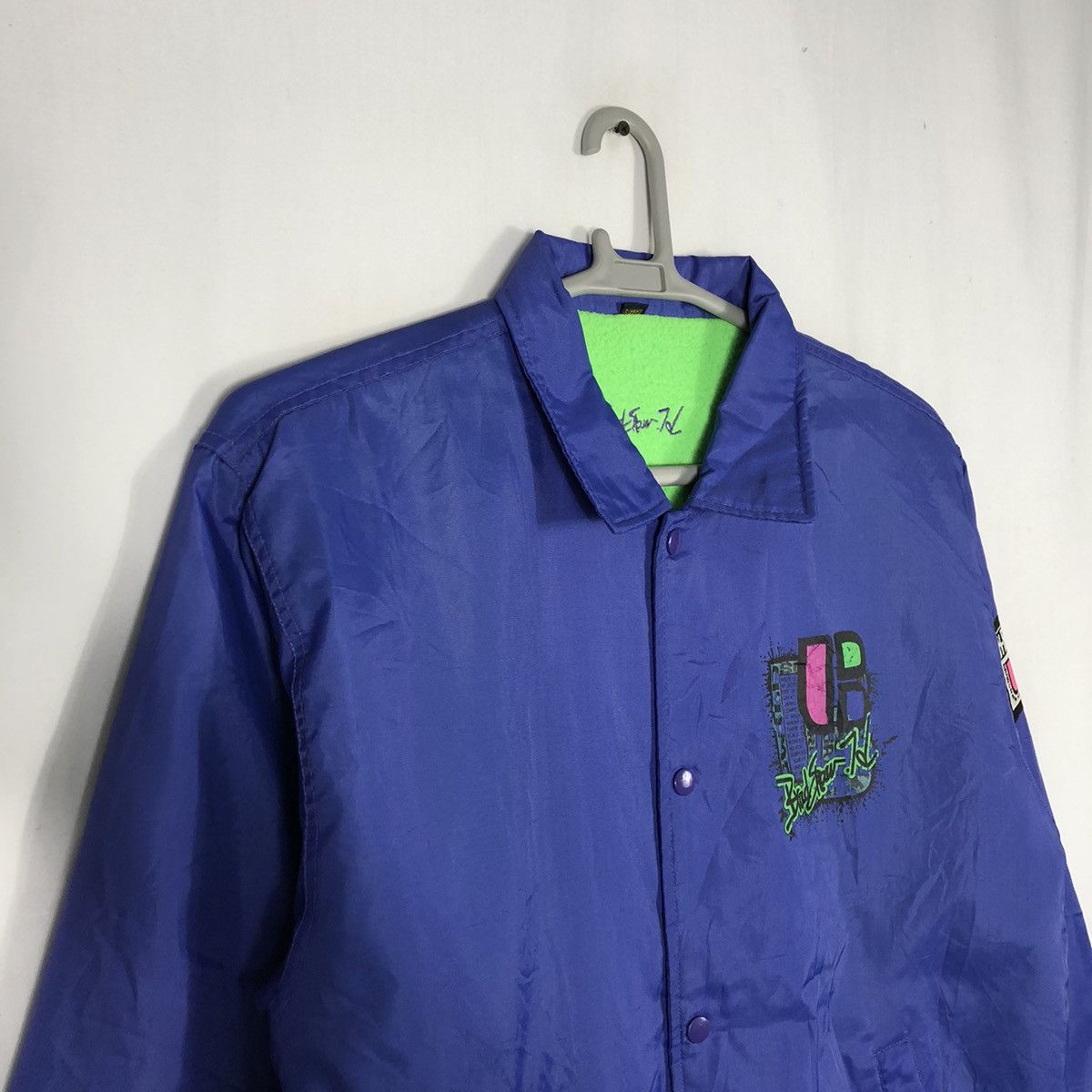 Japanese Brand × Vintage 🔥Rare🔥K Bradshaw 7D Wavers Surf Hawaii Snap Buttons Jacket Size US L / EU 52-54 / 3 - 8 Thumbnail