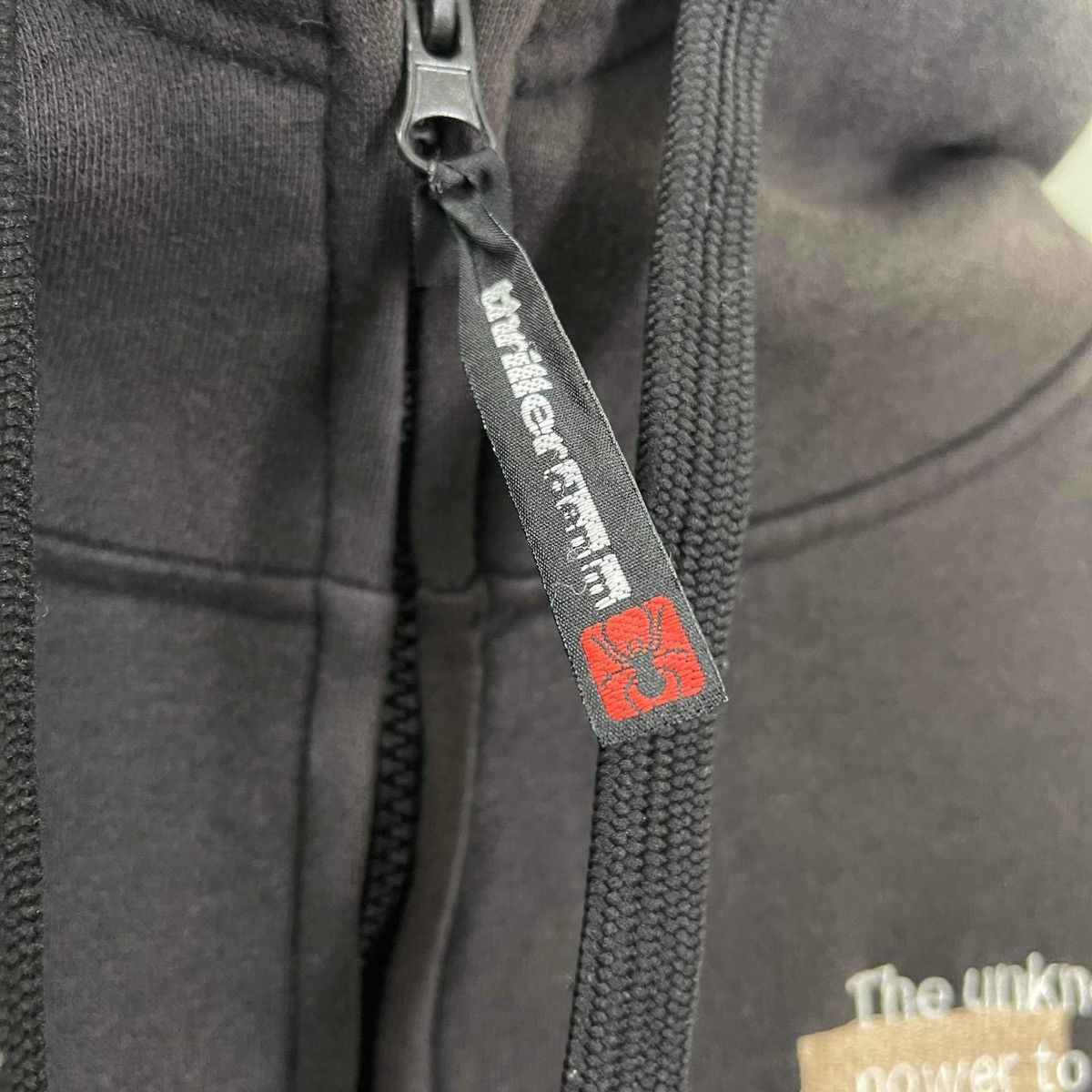 Japanese Brand × Vintage JAPANASE!! Thiriller Denim Big Back Logo Zipper Hoodies Size US L / EU 52-54 / 3 - 13 Thumbnail
