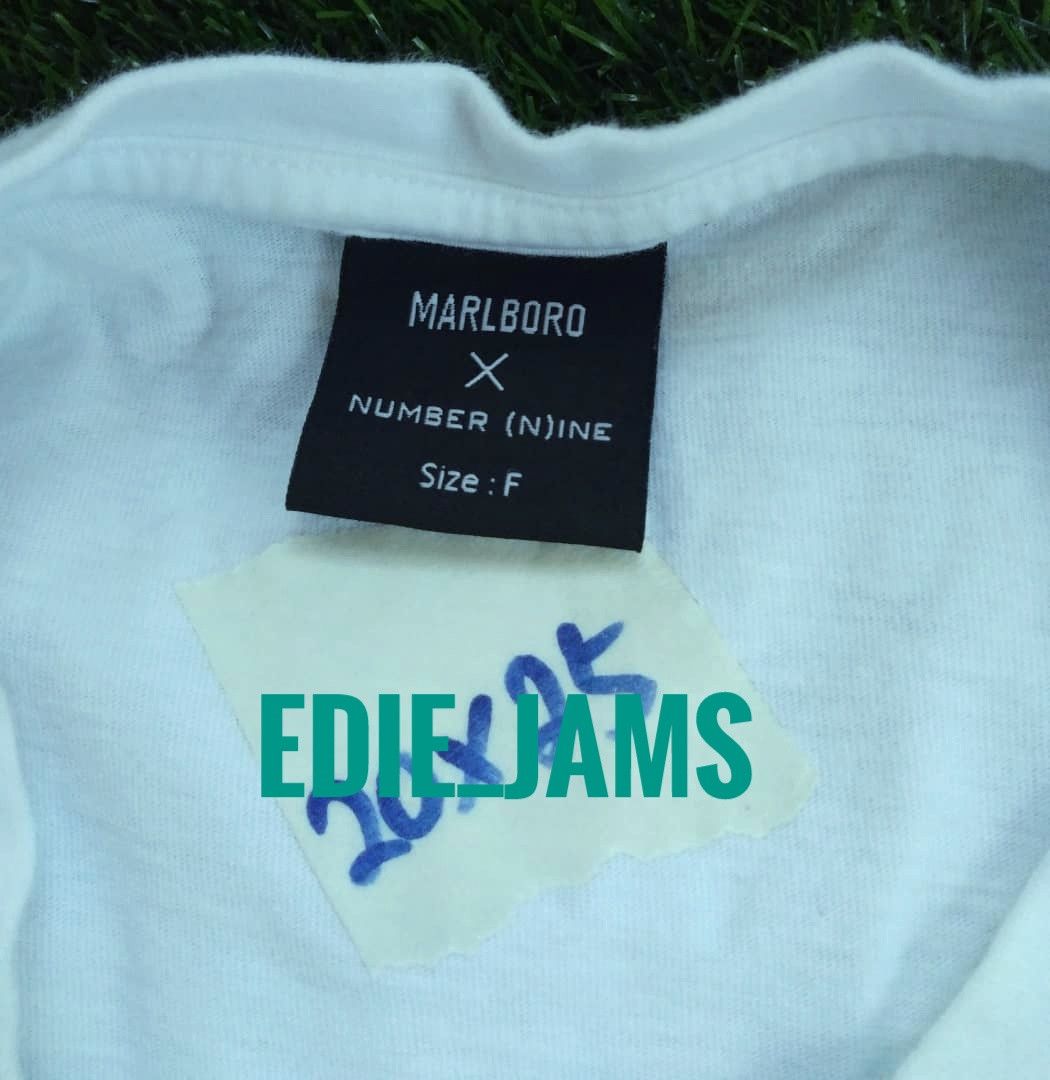 Japanese Brand × Marlboro × Number (N)ine Number nine x marlboro t-shirt Size US M / EU 48-50 / 2 - 3 Thumbnail