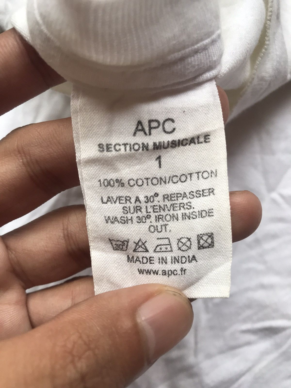 A.P.C. 🛒NEEDGONE🛒APC Section Musicale T Shirt Size US M / EU 48-50 / 2 - 3 Thumbnail
