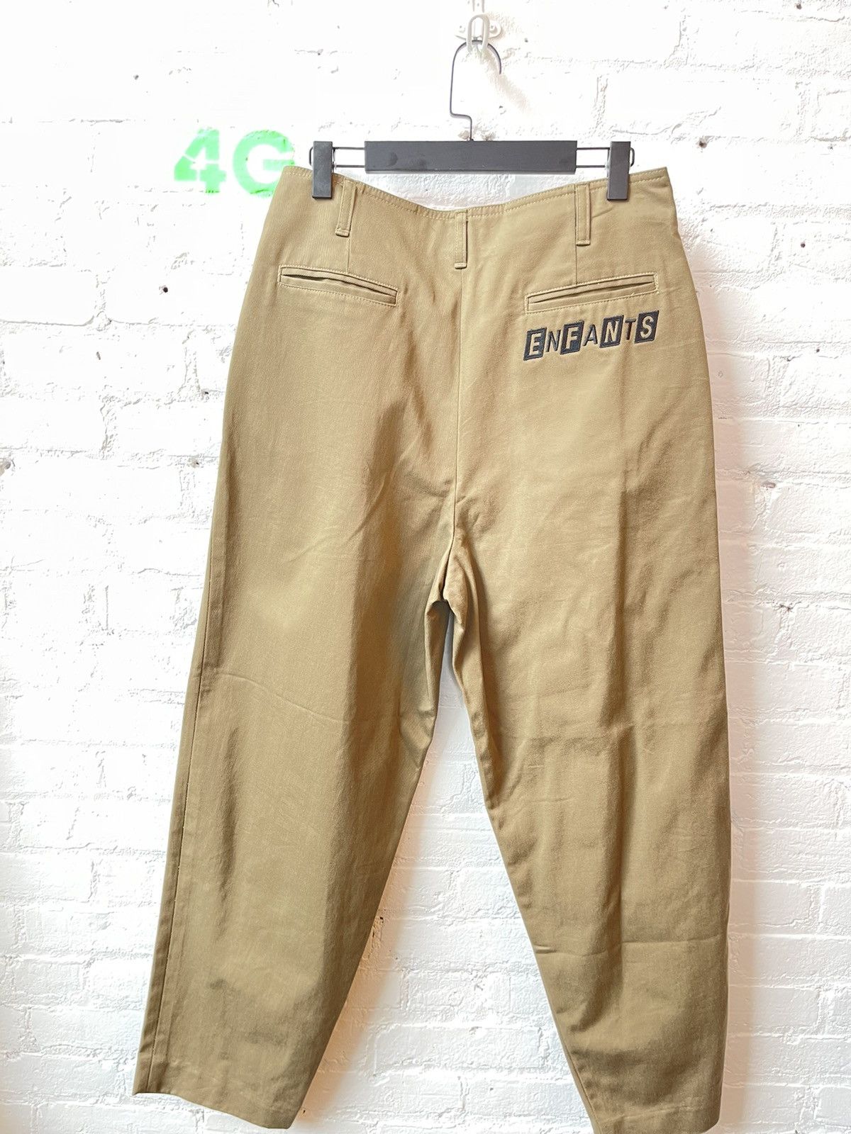 Enfants Riches Deprimes ERD NEW SKATER PLEATED TAN PANTS SZ 32 M Size US 32 / EU 48 - 1 Thumbnail