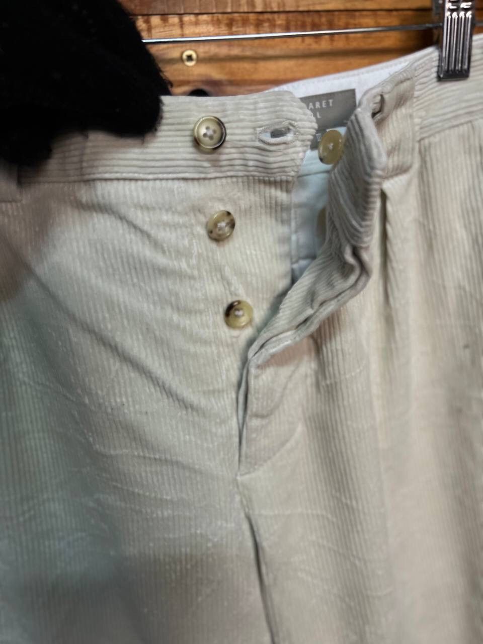 Margaret Howell MARGARET HOWELL CORDUROY BUCKLE BACK PANTS Size US 30 / EU 46 - 6 Thumbnail