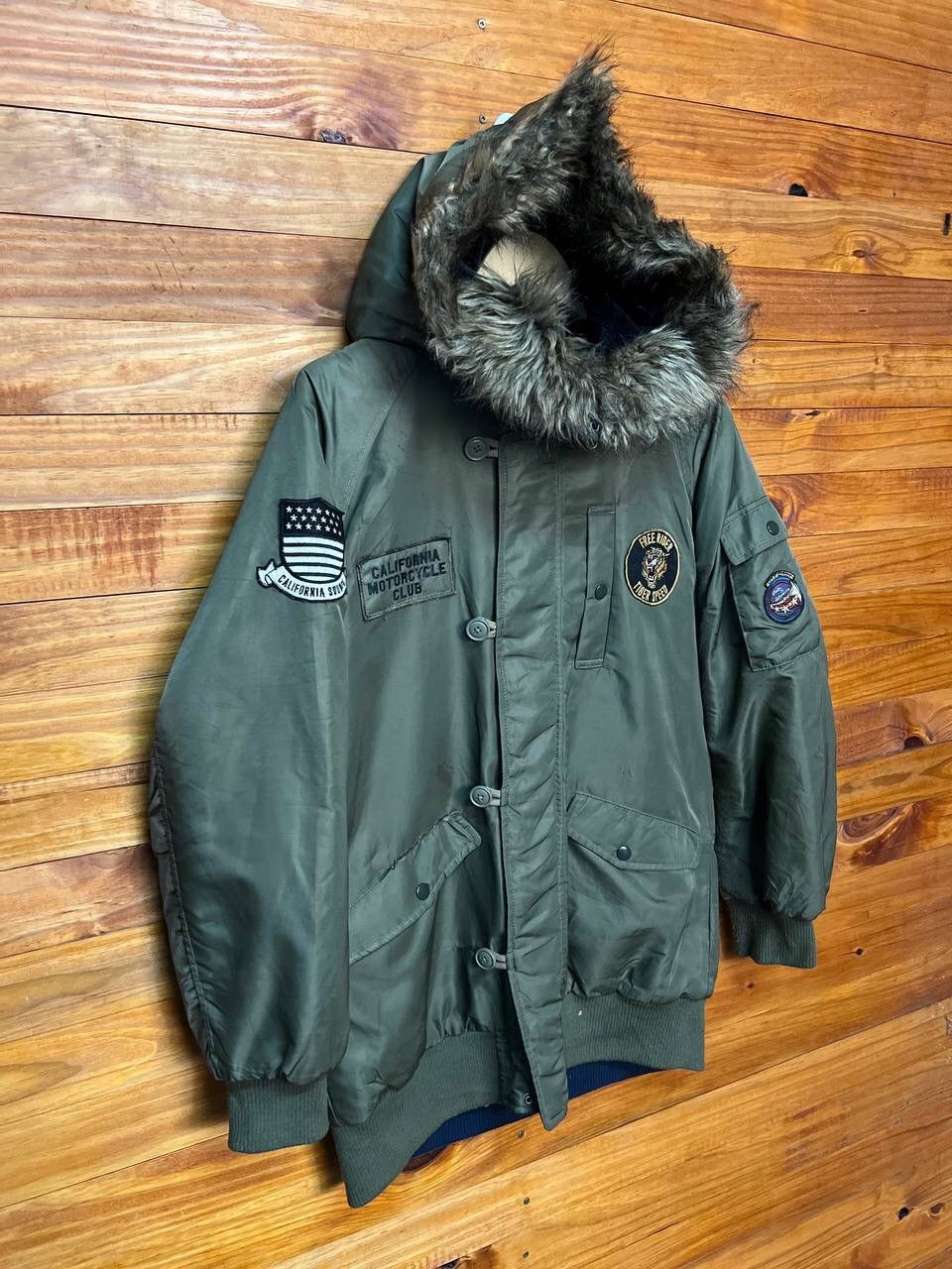 Other RODEO CROWN FUR HOODIE X CALIFORNIA MOTORCYCLE CLUB JACKET Size M / US 6-8 / IT 42-44 - 2 Thumbnail