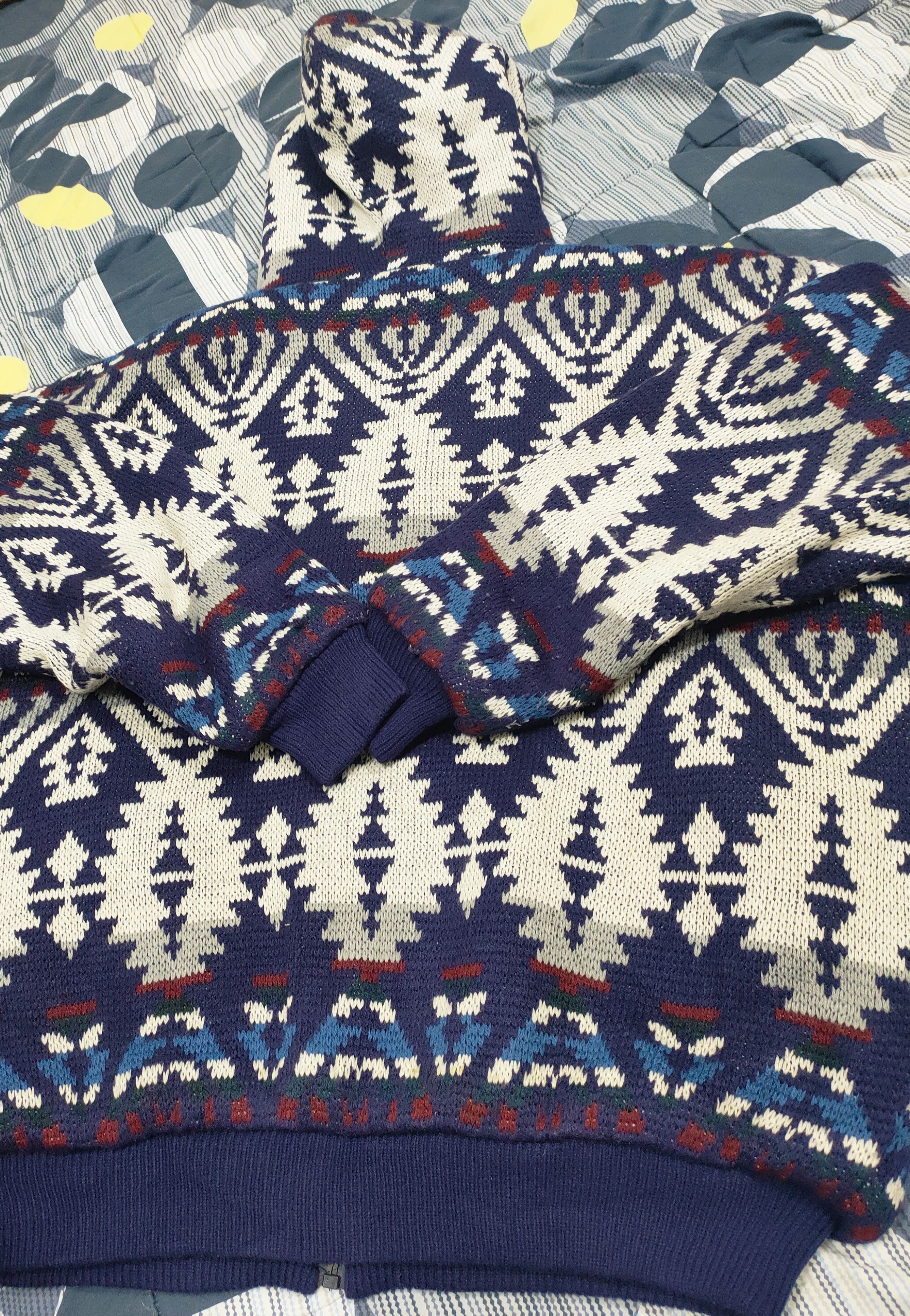 Other 🔥OFFER NOW 🔥Vintage Sweater Hoodie Navajo Style Knitwear Size US L / EU 52-54 / 3 - 2 Thumbnail