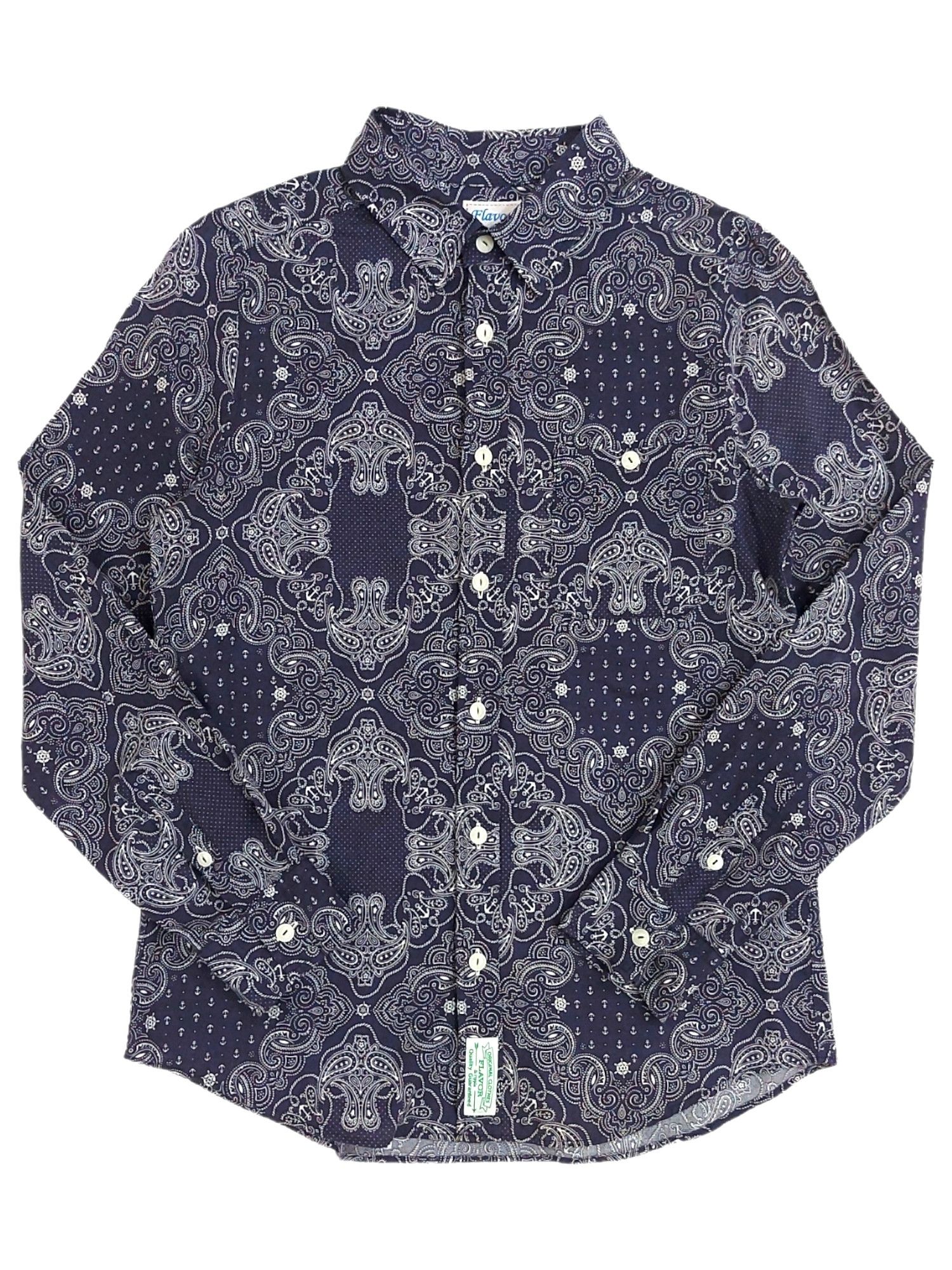 Designer × Japanese Brand RARE! FLAVOR & RIPPLE JAPAN BANDANA KAPITAL VISVIM STYLE Size US S / EU 44-46 / 1 - 1 Thumbnail