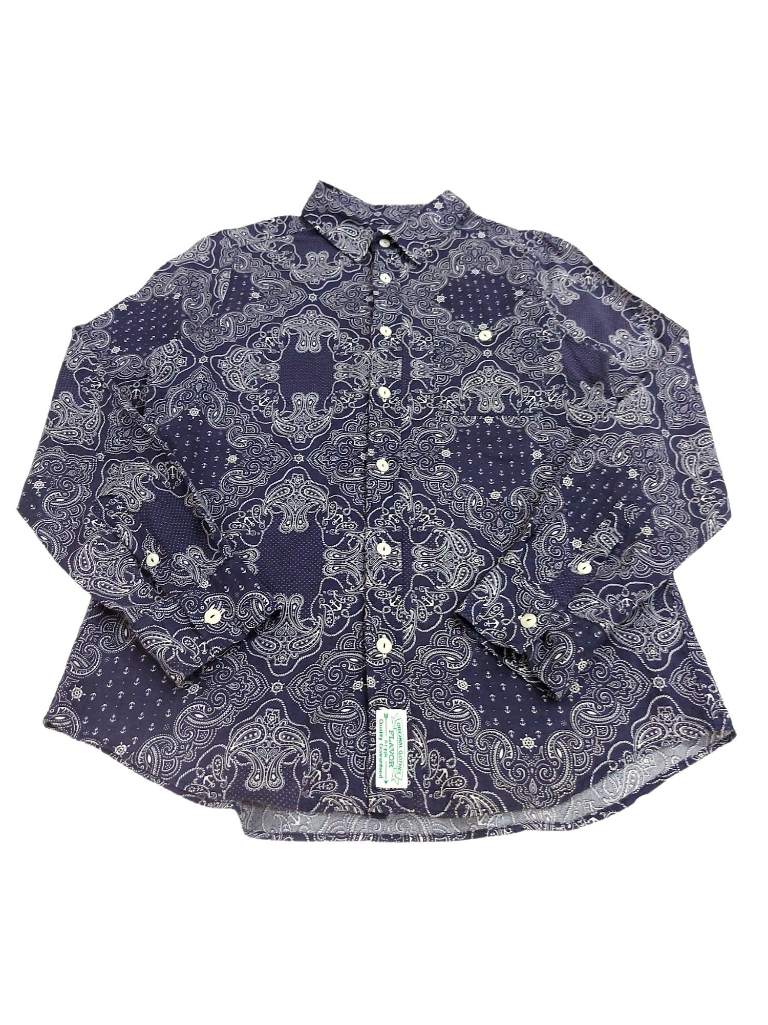 Designer × Japanese Brand RARE! FLAVOR & RIPPLE JAPAN BANDANA KAPITAL VISVIM STYLE Size US S / EU 44-46 / 1 - 5 Thumbnail