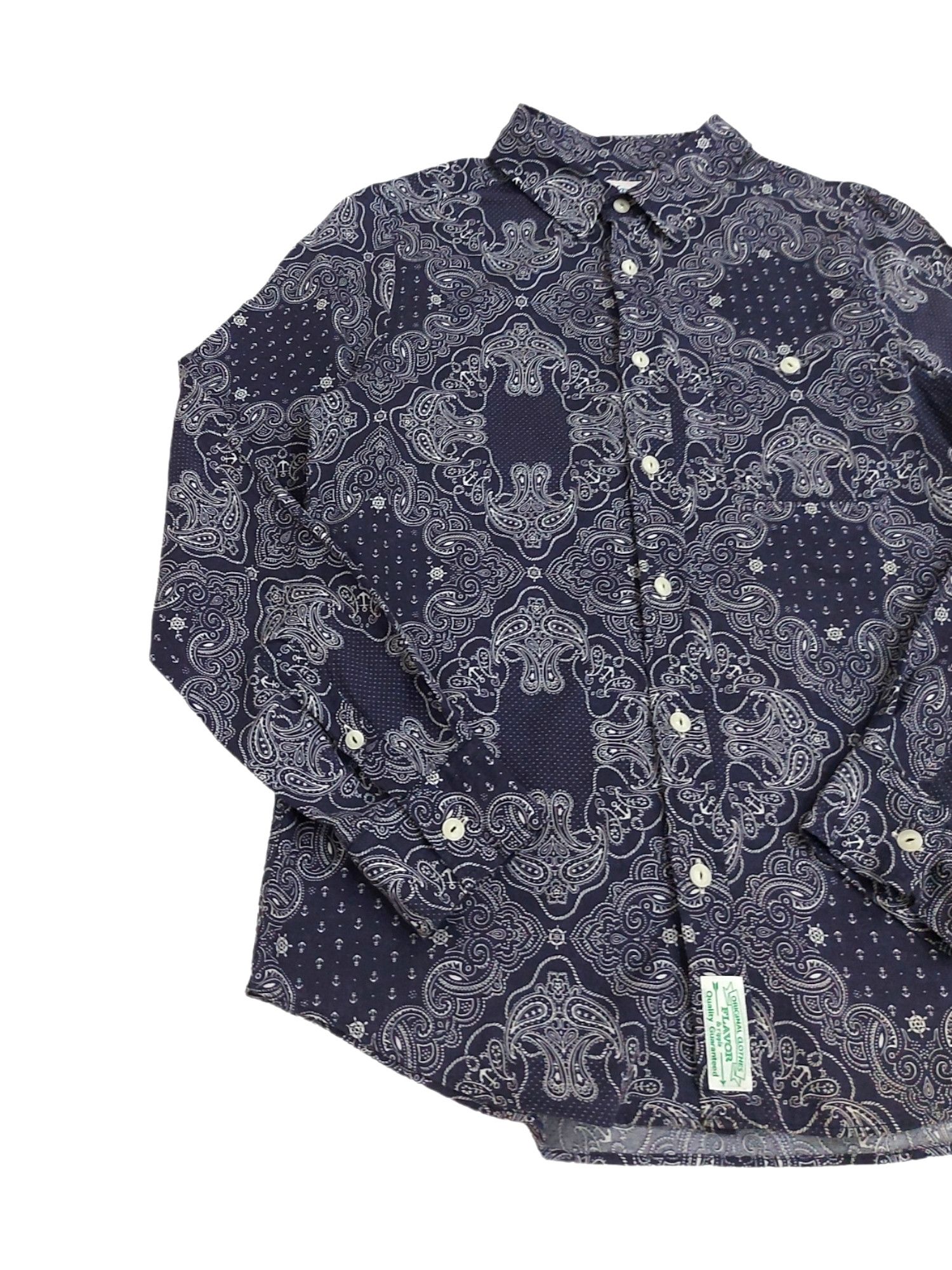 Designer × Japanese Brand RARE! FLAVOR & RIPPLE JAPAN BANDANA KAPITAL VISVIM STYLE Size US S / EU 44-46 / 1 - 4 Thumbnail