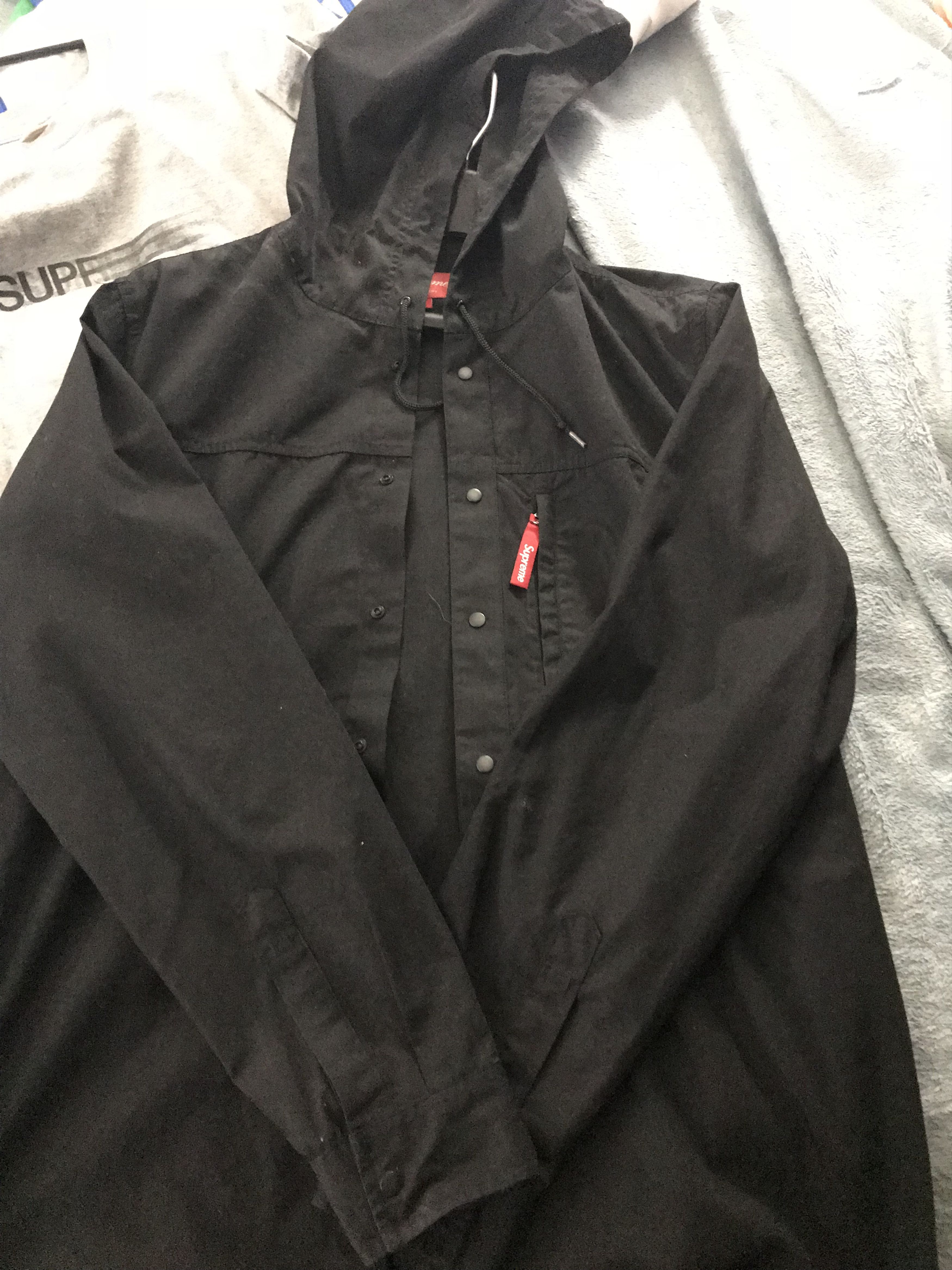 Supreme supreme hooded rip stop button up Size US M / EU 48-50 / 2 - 2 Thumbnail