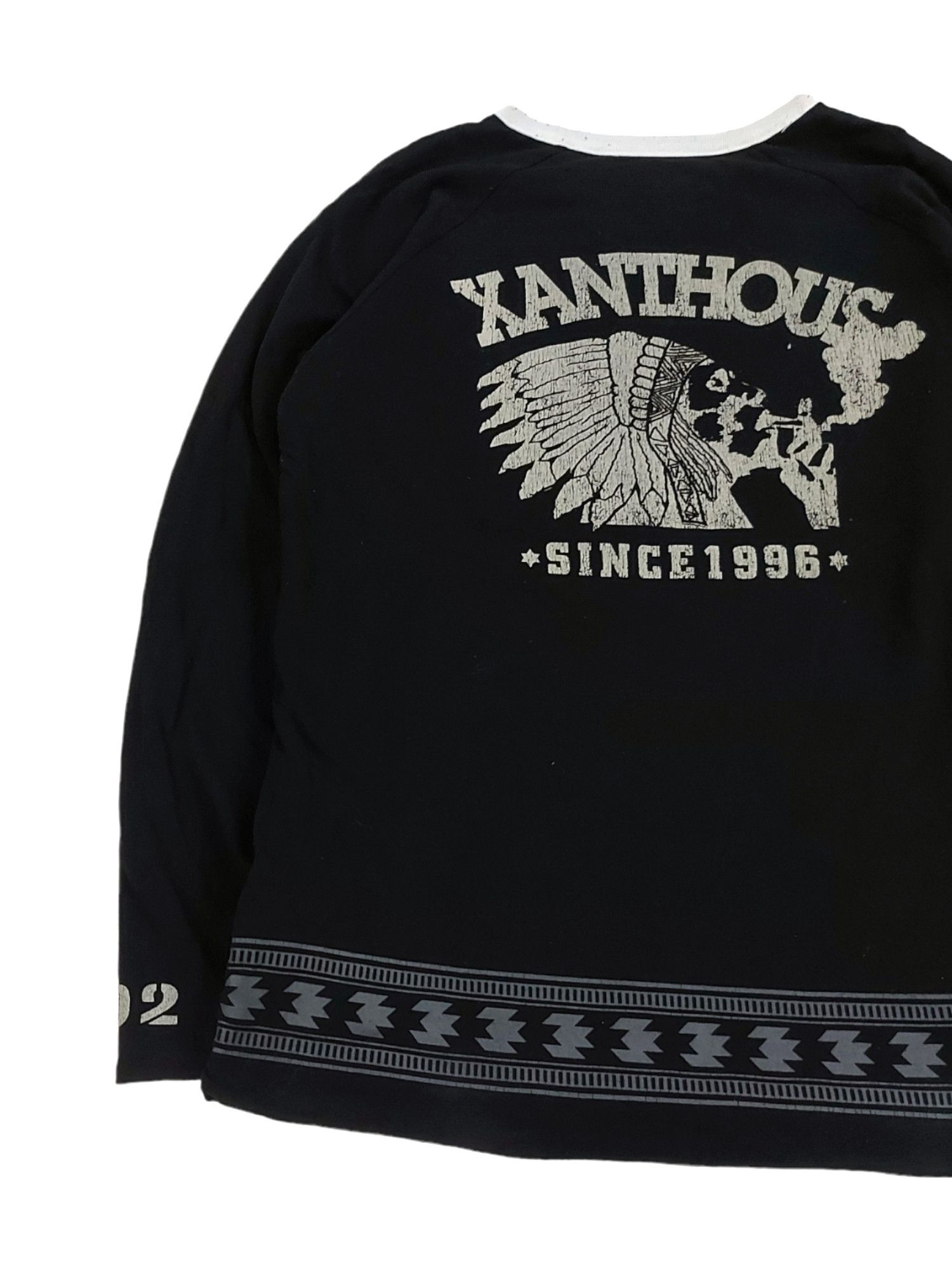 Japanese Brand RARE! XANTHOUS JAPANESE STREETWEAR REVERSIBLE THERMAL @ TEE Size US L / EU 52-54 / 3 - 6 Thumbnail