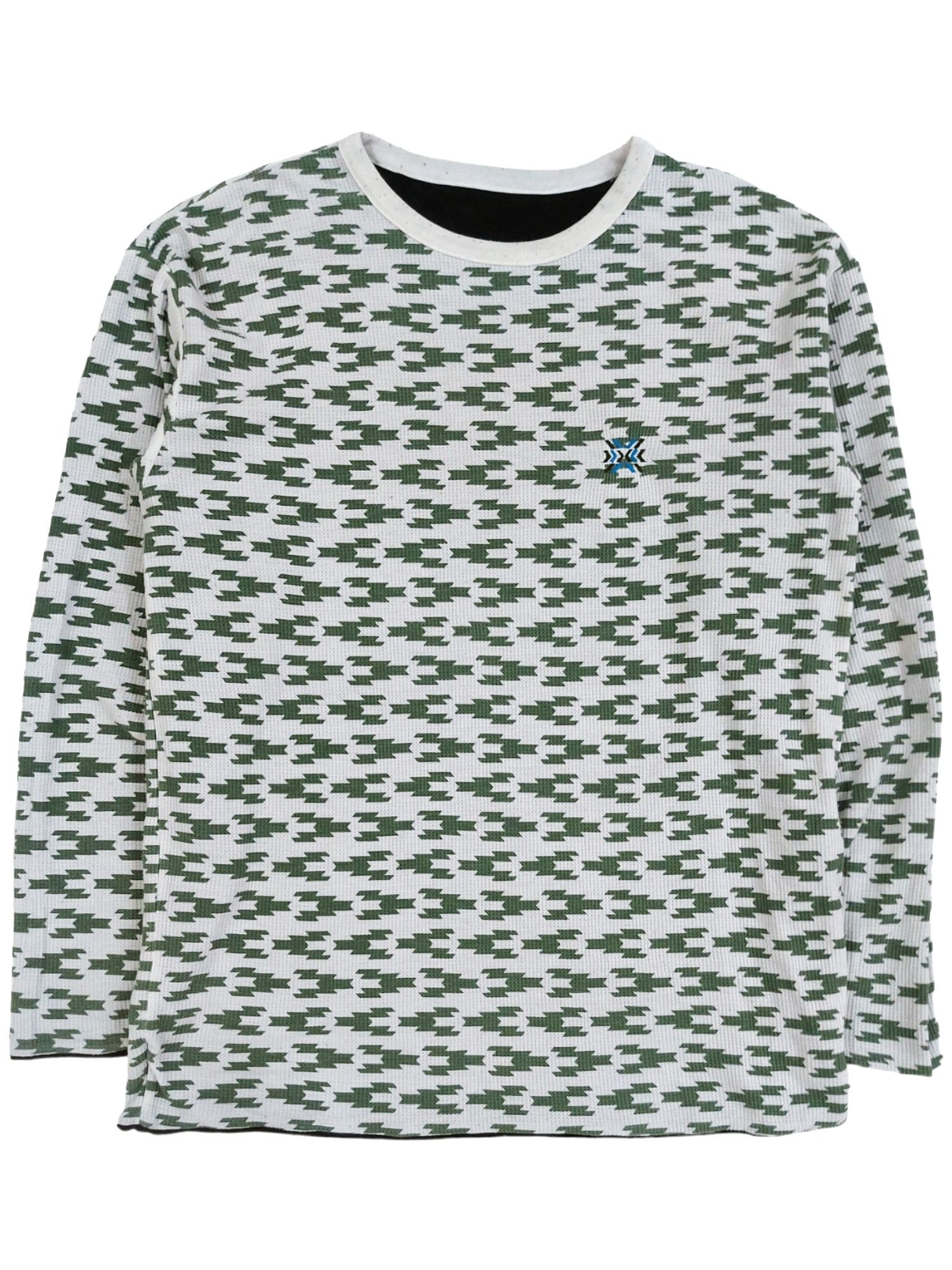 Japanese Brand RARE! XANTHOUS JAPANESE STREETWEAR REVERSIBLE THERMAL @ TEE Size US L / EU 52-54 / 3 - 4 Thumbnail