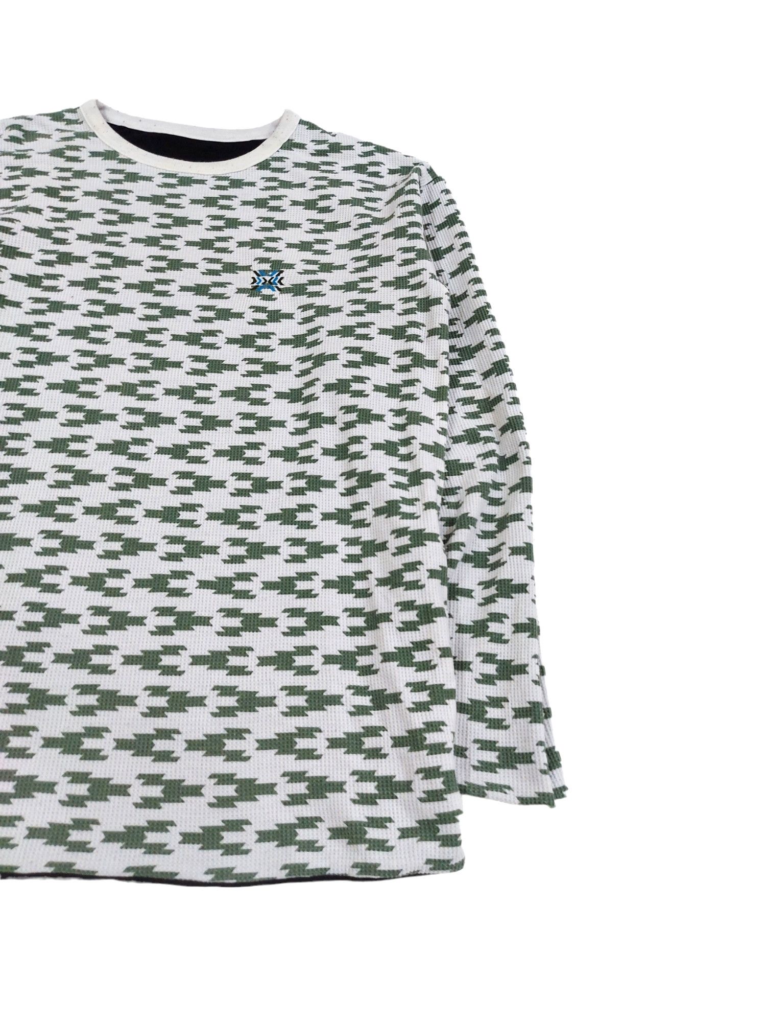 Japanese Brand RARE! XANTHOUS JAPANESE STREETWEAR REVERSIBLE THERMAL @ TEE Size US L / EU 52-54 / 3 - 9 Thumbnail