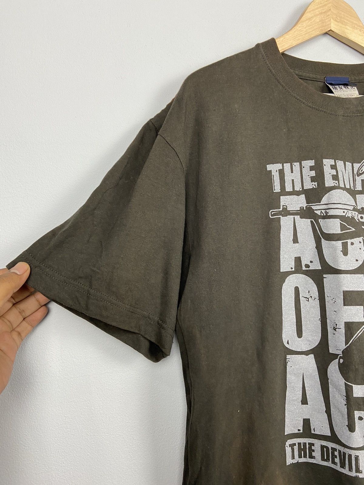 Anime × Cartoon Network × Japanese Brand The Devil Of The RhineTanya Degurechaff Dye Custom Anime Tee Size US XL / EU 56 / 4 - 5 Thumbnail