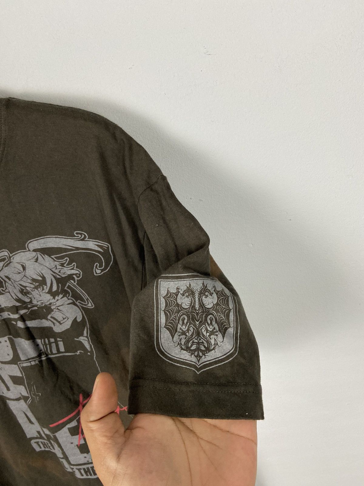 Anime × Cartoon Network × Japanese Brand The Devil Of The RhineTanya Degurechaff Dye Custom Anime Tee Size US XL / EU 56 / 4 - 4 Thumbnail