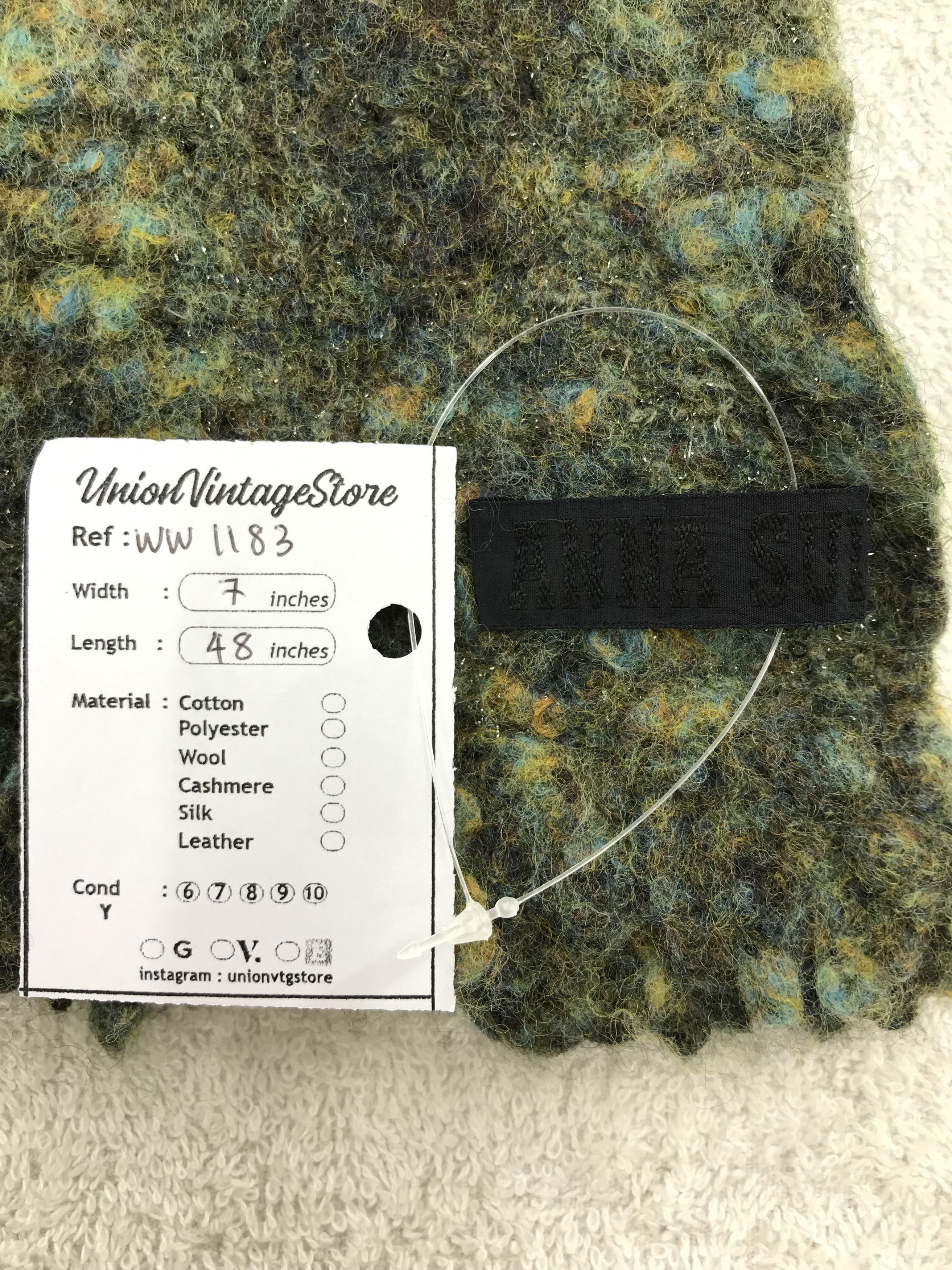 Anna Sui Anna Sui Scarf / Muffler / Neckwear Size ONE SIZE - 4 Thumbnail