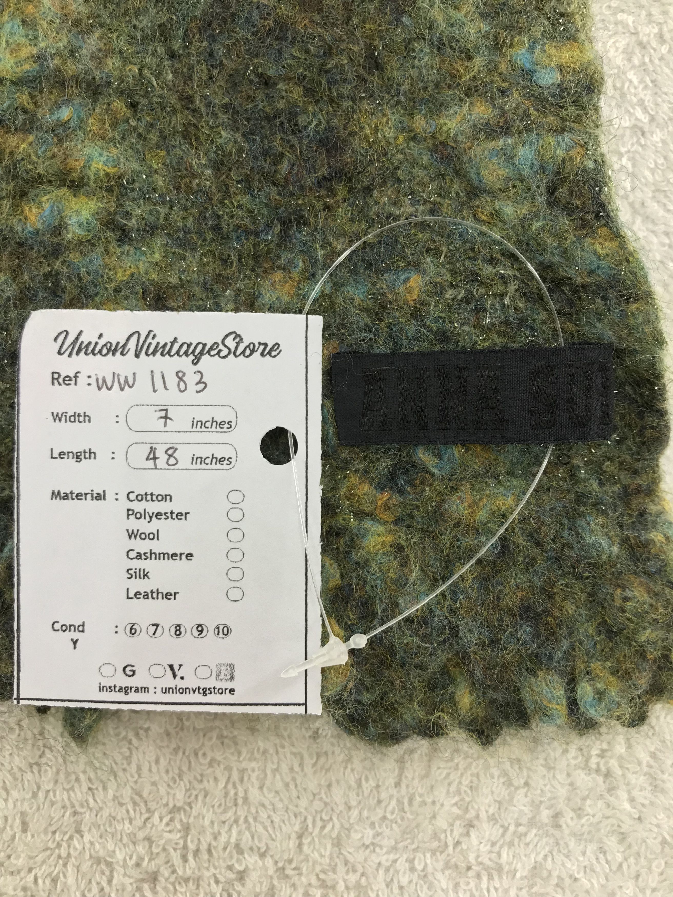 Anna Sui Anna Sui Scarf / Muffler / Neckwear Size ONE SIZE - 5 Thumbnail