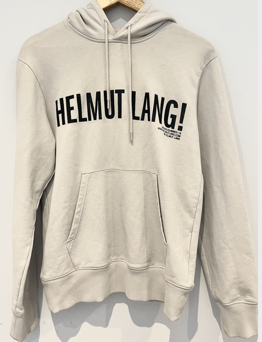 Helmut lang exclamation outlet hoodie