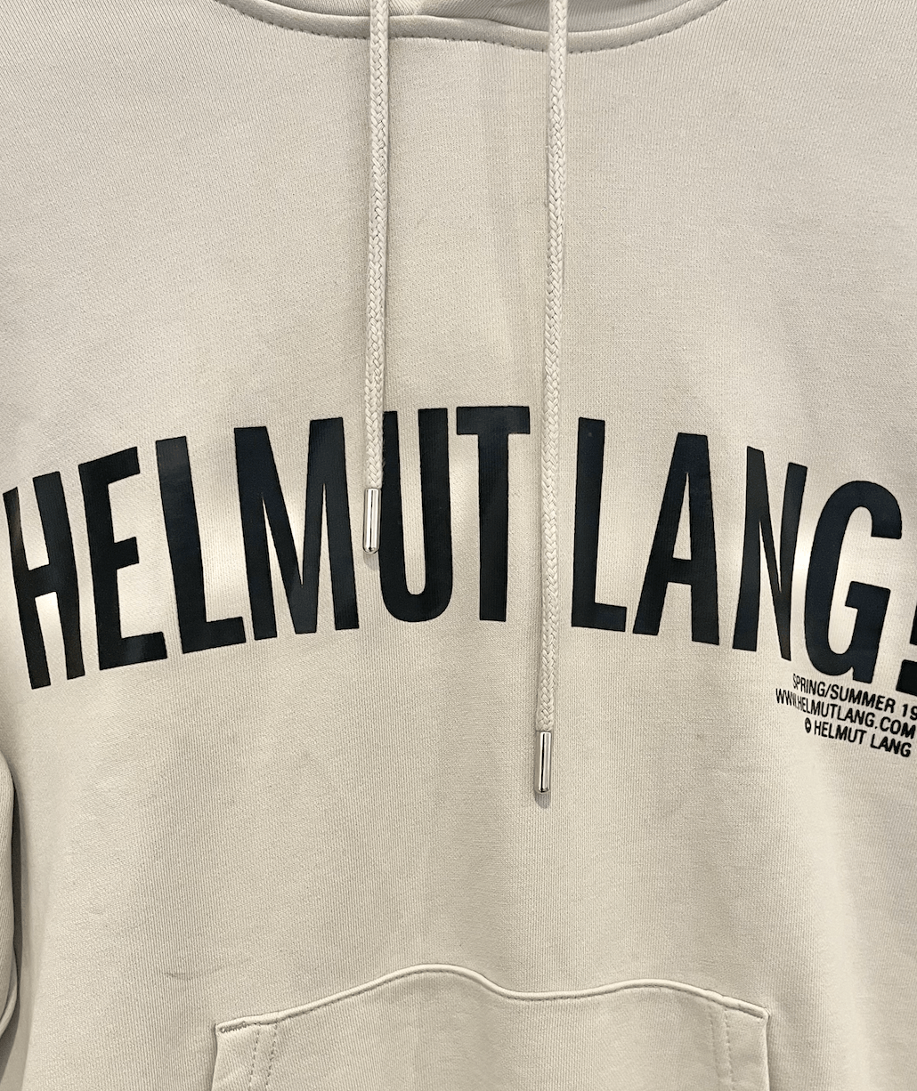 Helmut Lang 2019 Exclamation Hoodie Seasonal Logo Size S / US 4 / IT 40 - 2 Thumbnail