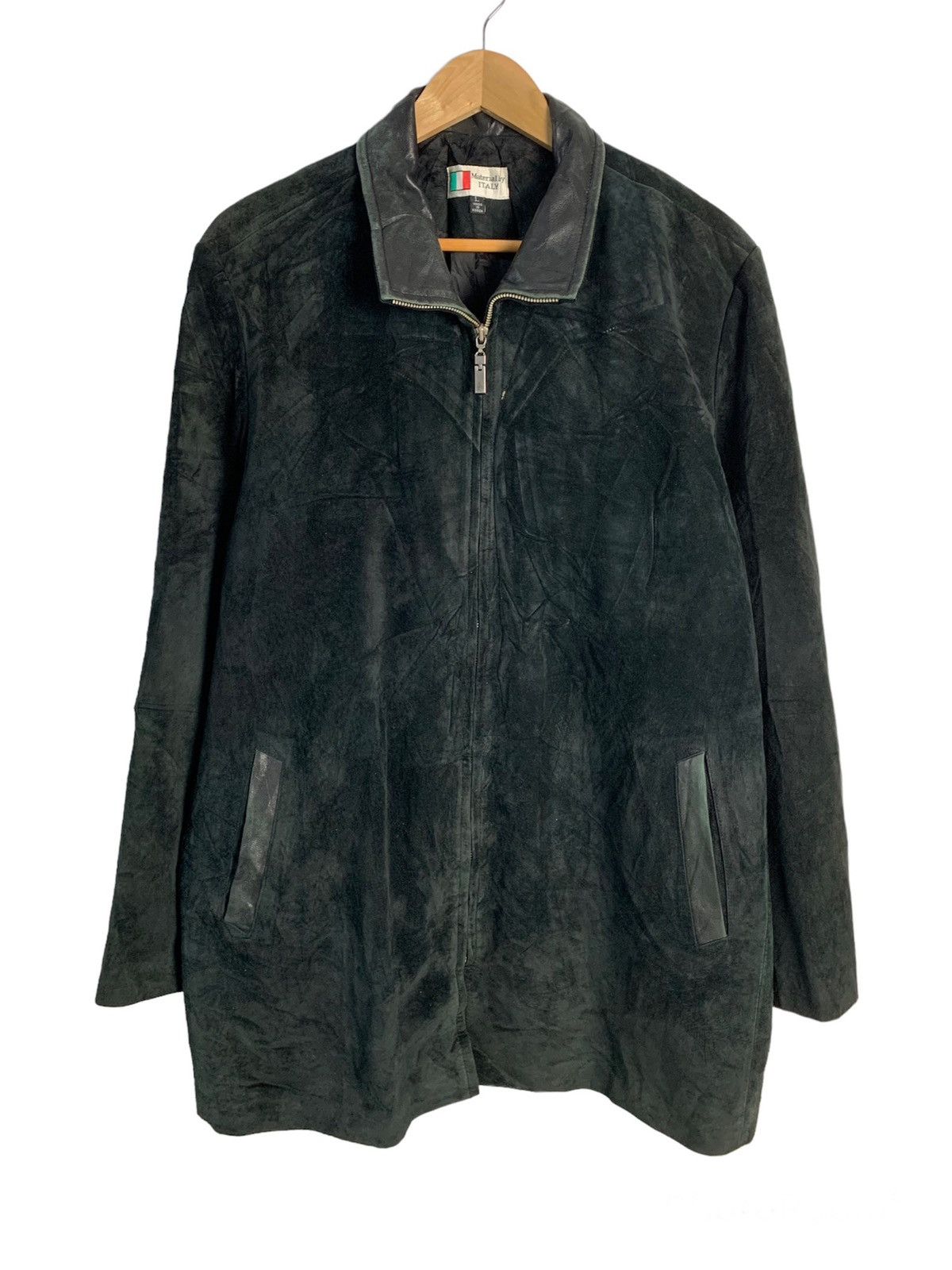 Japanese Brand Japanese Brand Suede Leather Jacket Size US L / EU 52-54 / 3 - 1 Thumbnail