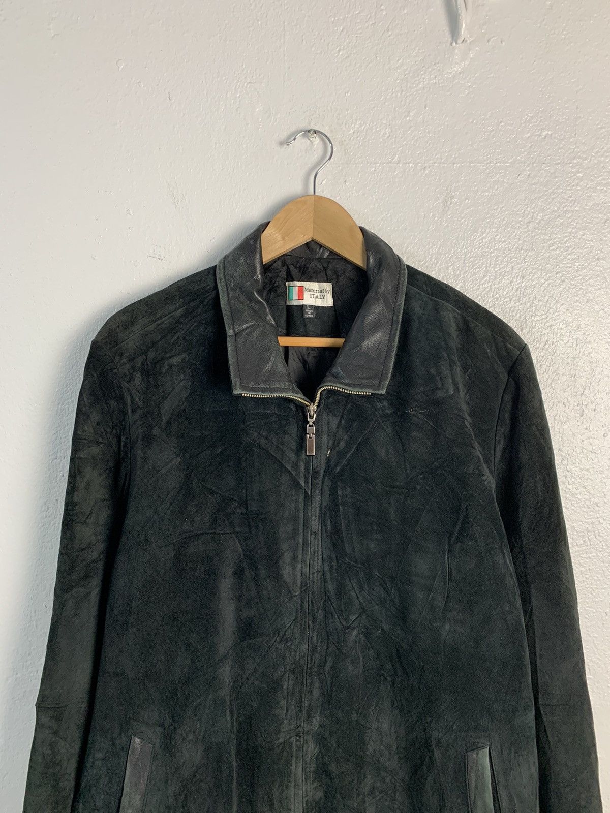 Japanese Brand Japanese Brand Suede Leather Jacket Size US L / EU 52-54 / 3 - 4 Thumbnail