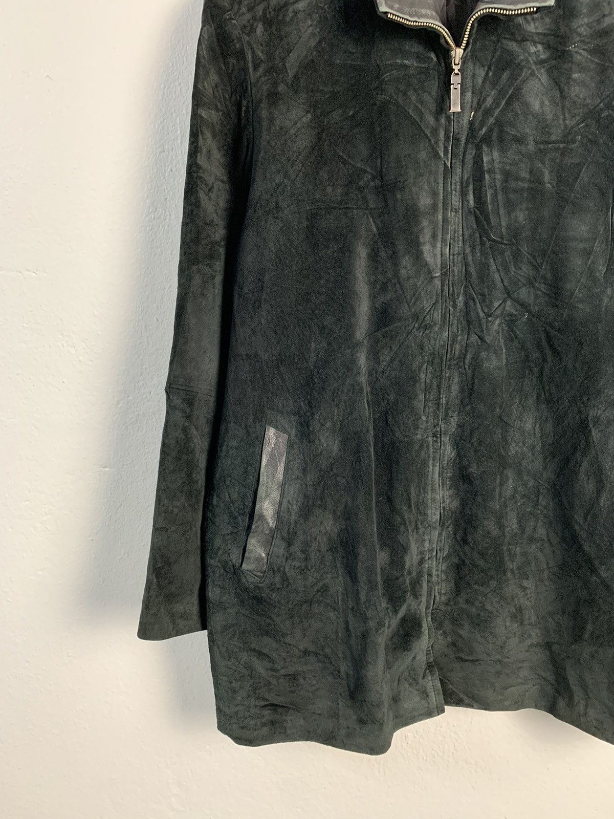 Japanese Brand Japanese Brand Suede Leather Jacket Size US L / EU 52-54 / 3 - 3 Thumbnail