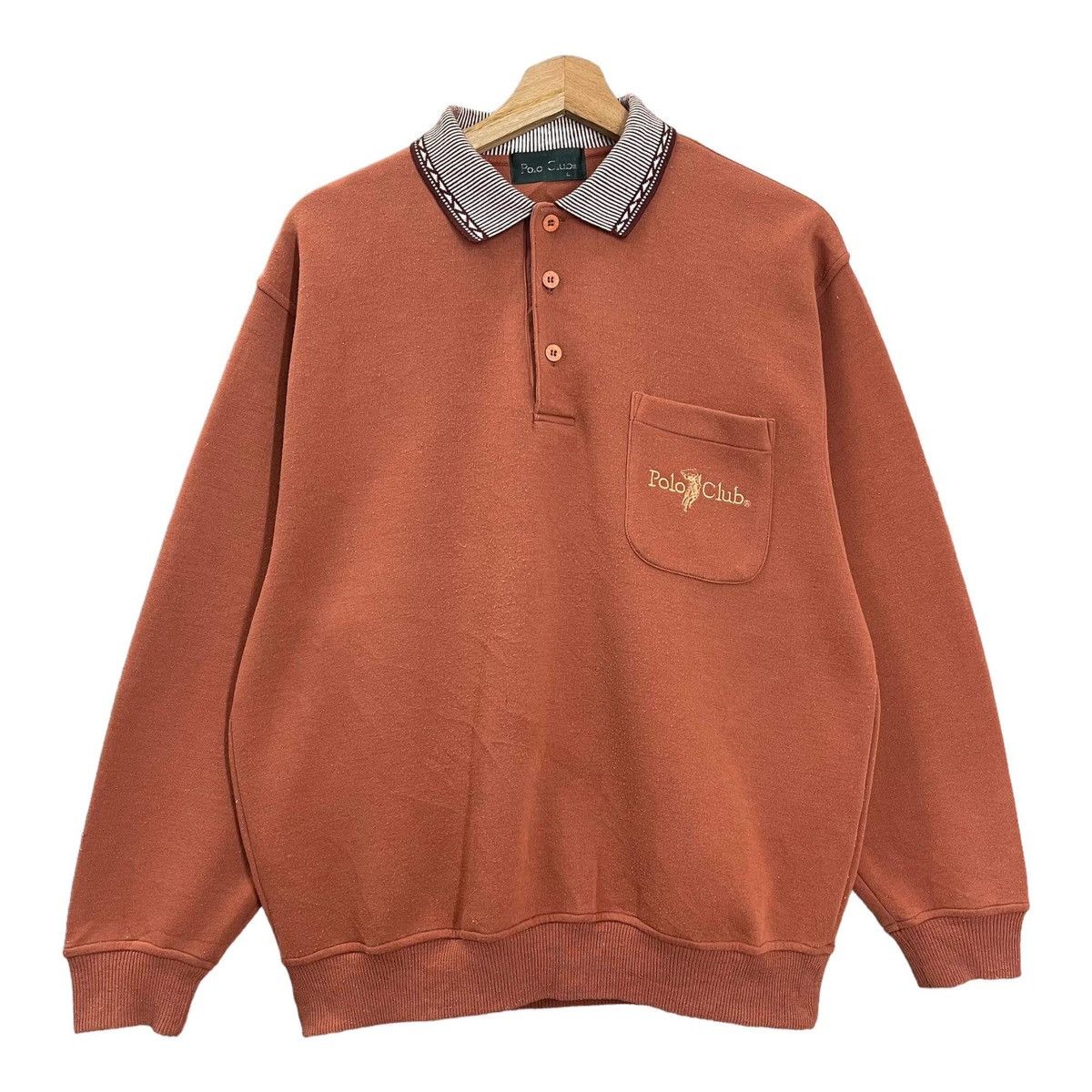 Beverly Hills Polo Club Vintage 90s Polo Club Collar Sweatshirt Size US M / EU 48-50 / 2 - 1 Thumbnail