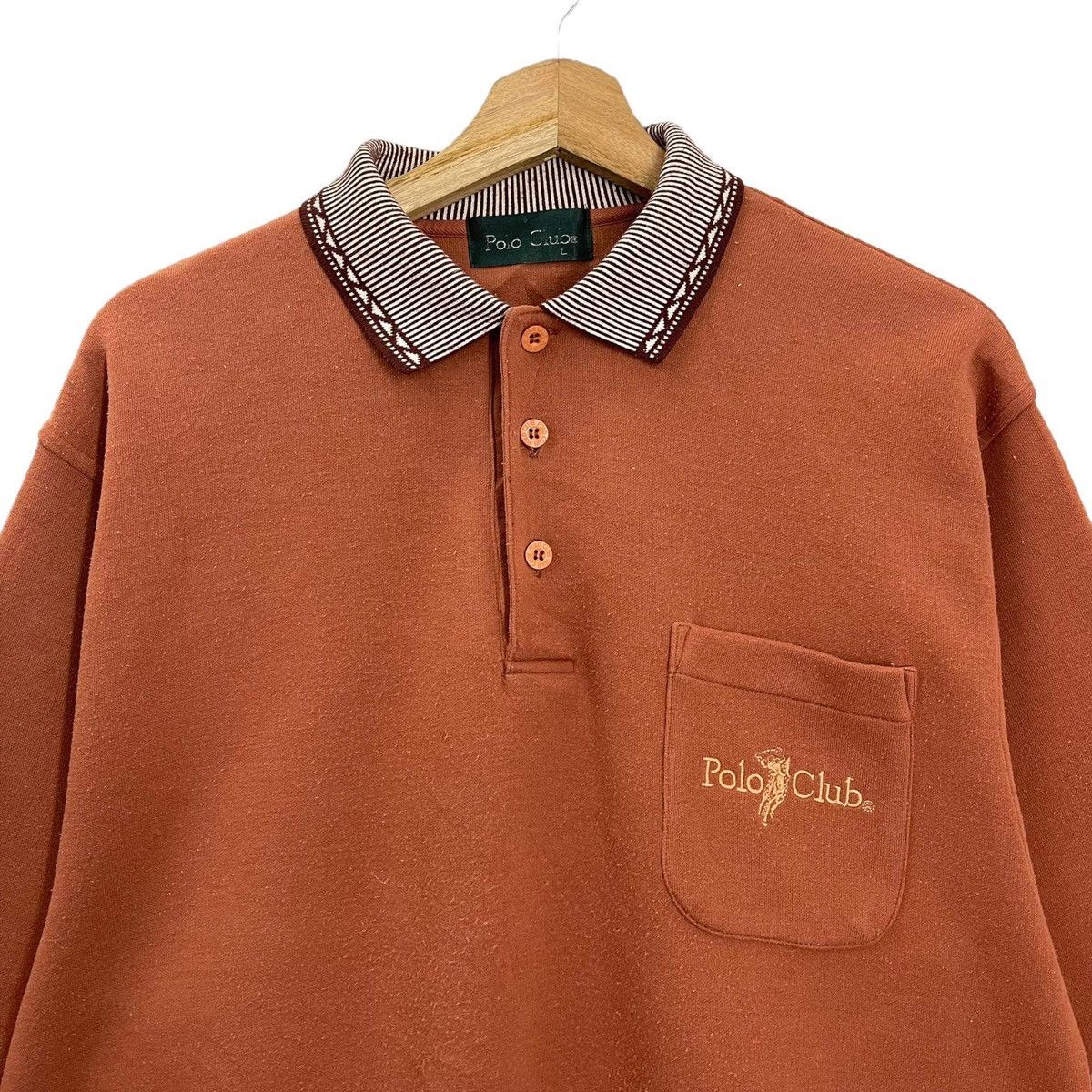 Beverly Hills Polo Club Vintage 90s Polo Club Collar Sweatshirt Size US M / EU 48-50 / 2 - 4 Thumbnail