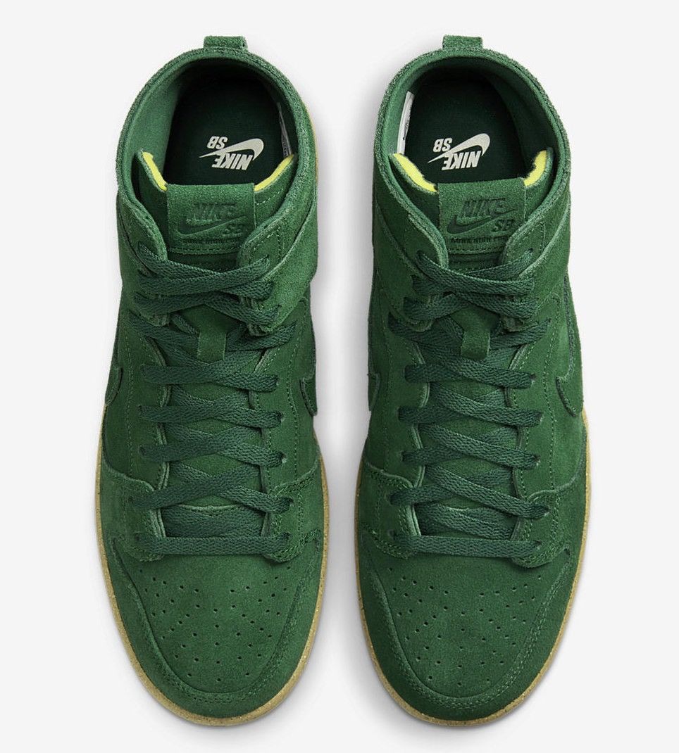 Nike Nike SB Dunk High Pro Decon Gorge Green Size US 10.5 / EU 43-44 - 4 Thumbnail