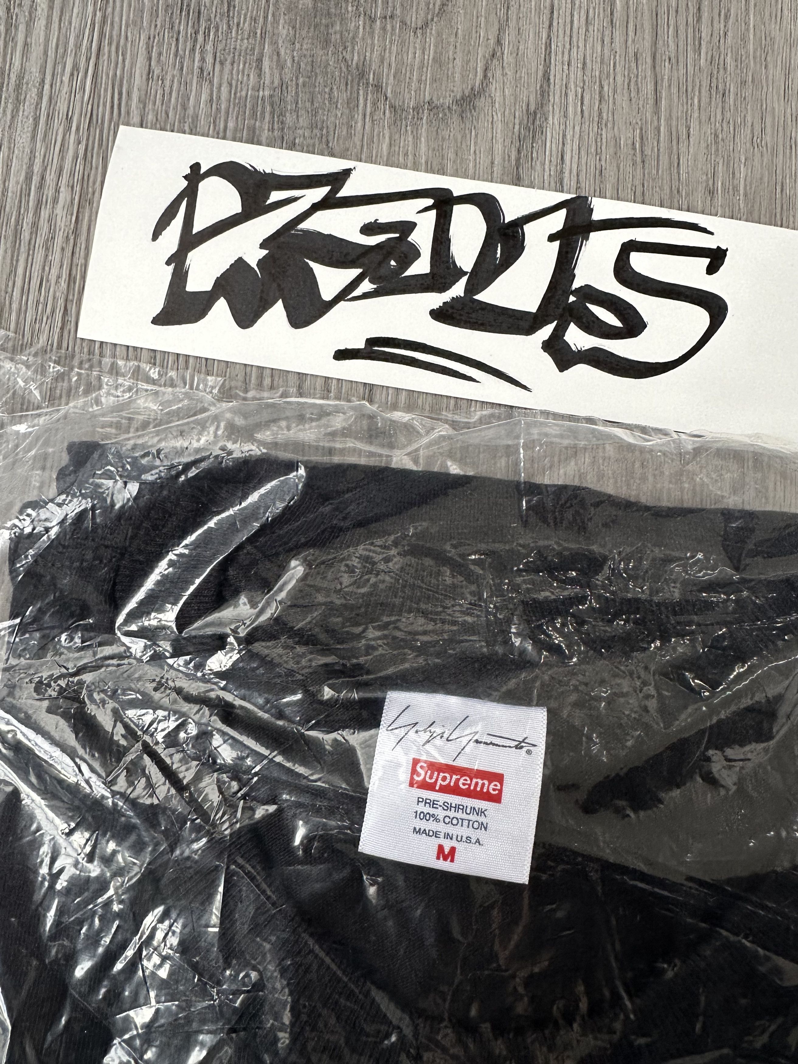 Supreme × Yohji Yamamoto Supreme x Yohji Yamamoto Game Over Tee Black M Size US M / EU 48-50 / 2 - 2 Thumbnail