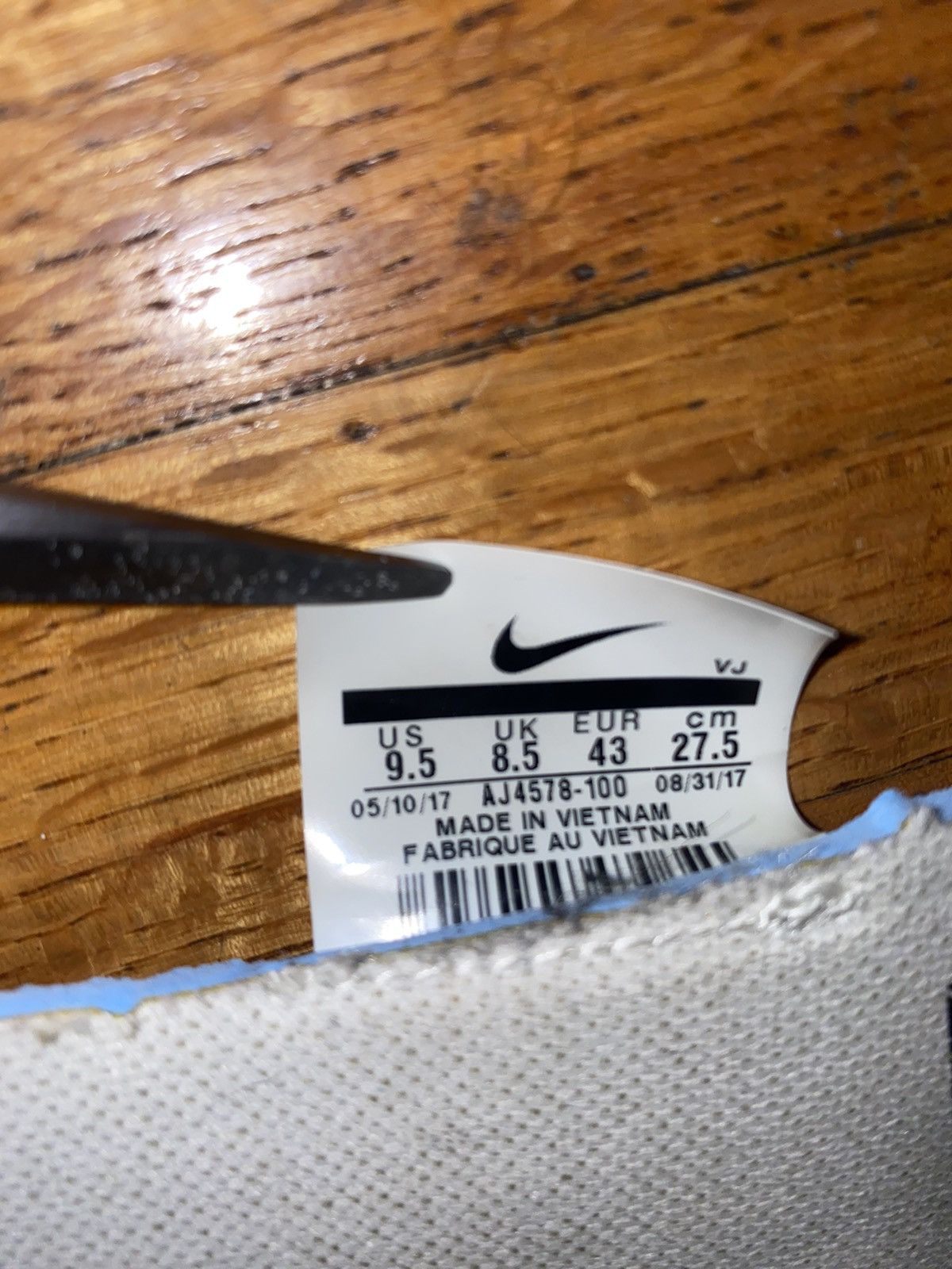 Nike × Off-White Off White x Nike Hyperdunks 2017 Size US 9.5 / EU 42-43 - 9 Thumbnail