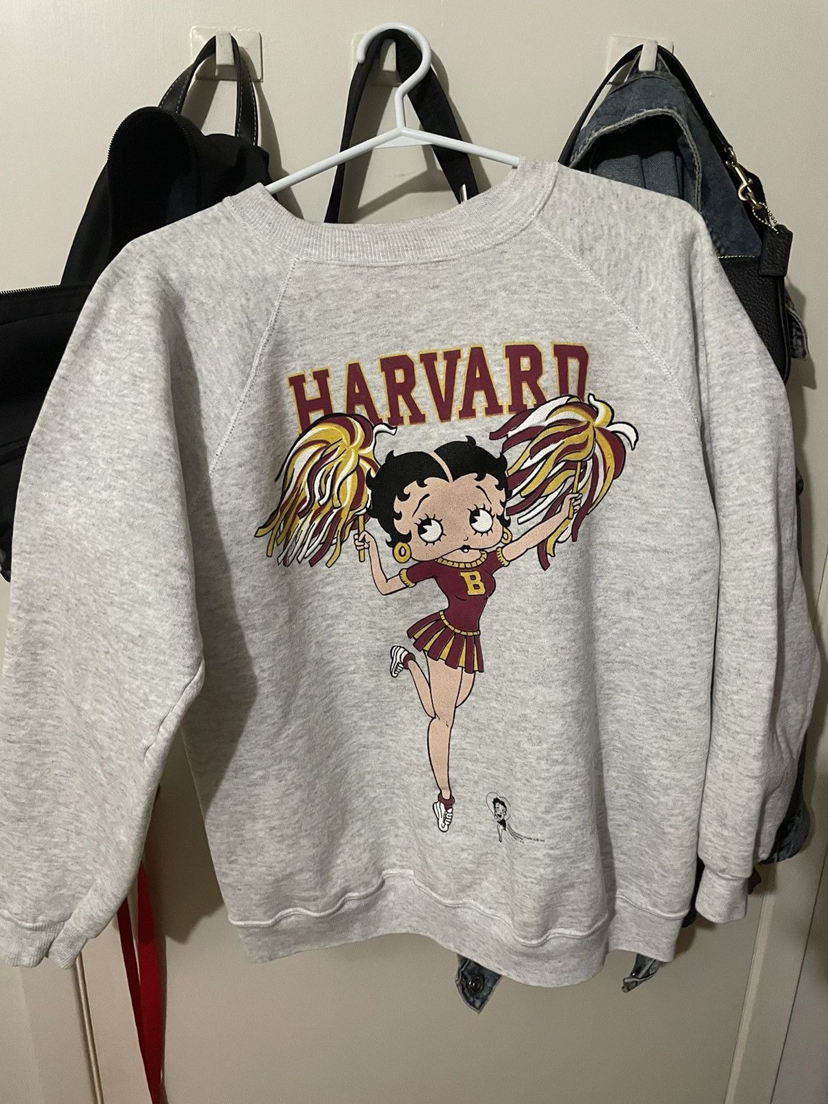 90’s Vintage Betty Boop x Harvard Sweatshirt