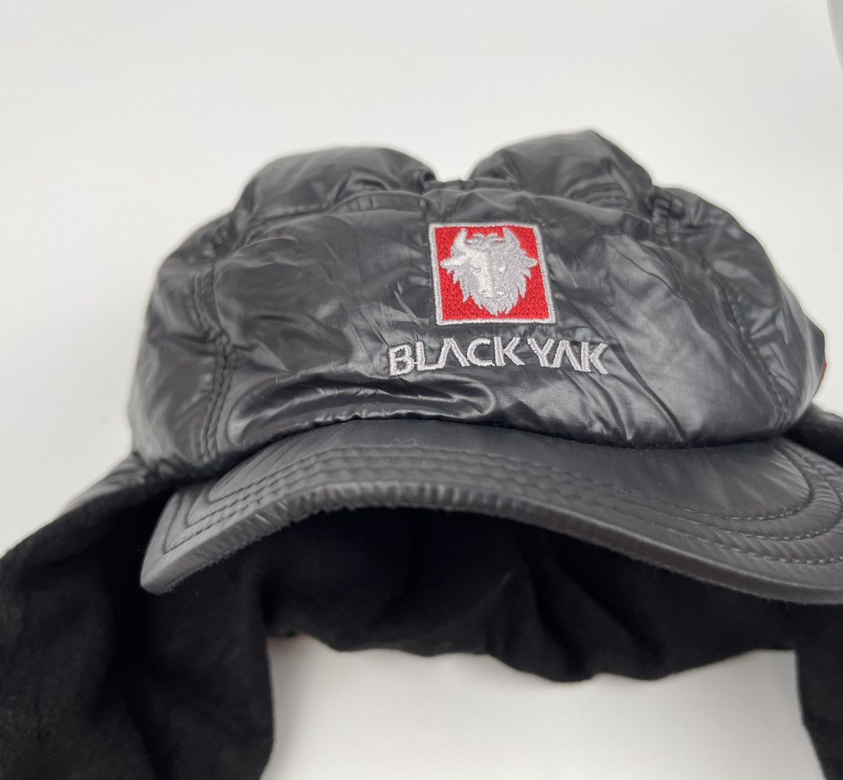 Other famous korean brand black yak quilted trapper hat beanie hat Size ONE SIZE - 3 Thumbnail