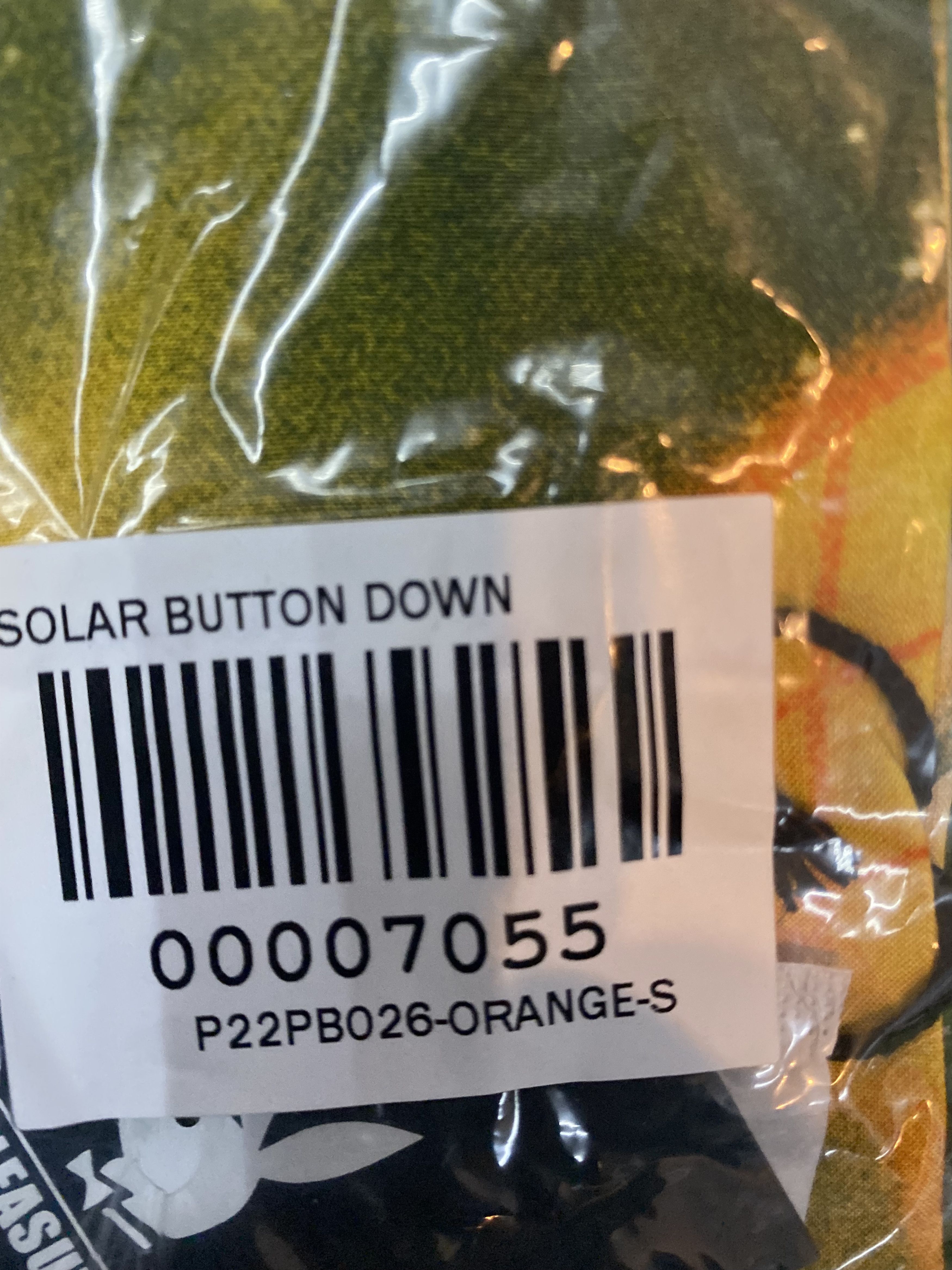 SOLAR BUTTON DOWN
