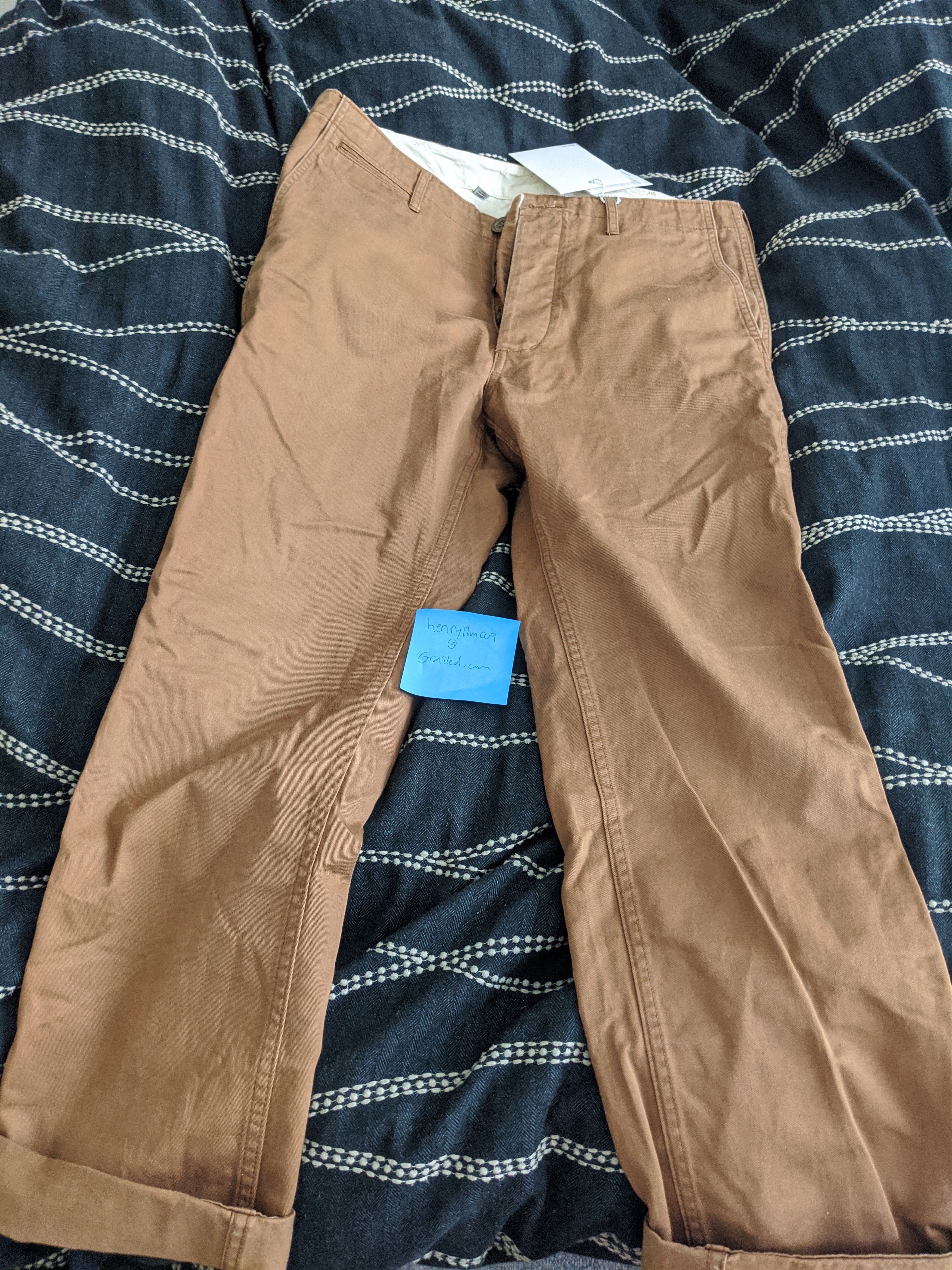 Visvim 2018 DS Visvim High Water Chino Brown sz 2, M Size US 32 / EU 48 - 5 Thumbnail