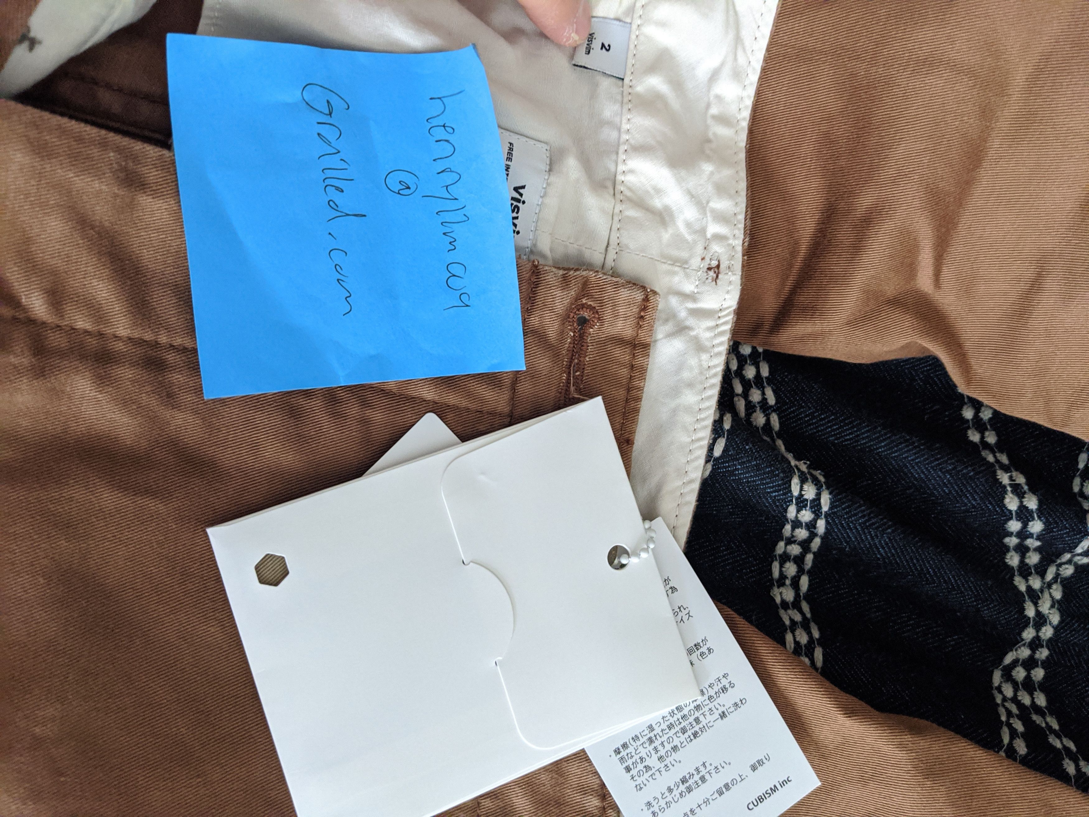 Visvim 2018 DS Visvim High Water Chino Brown sz 2, M Size US 32 / EU 48 - 2 Thumbnail
