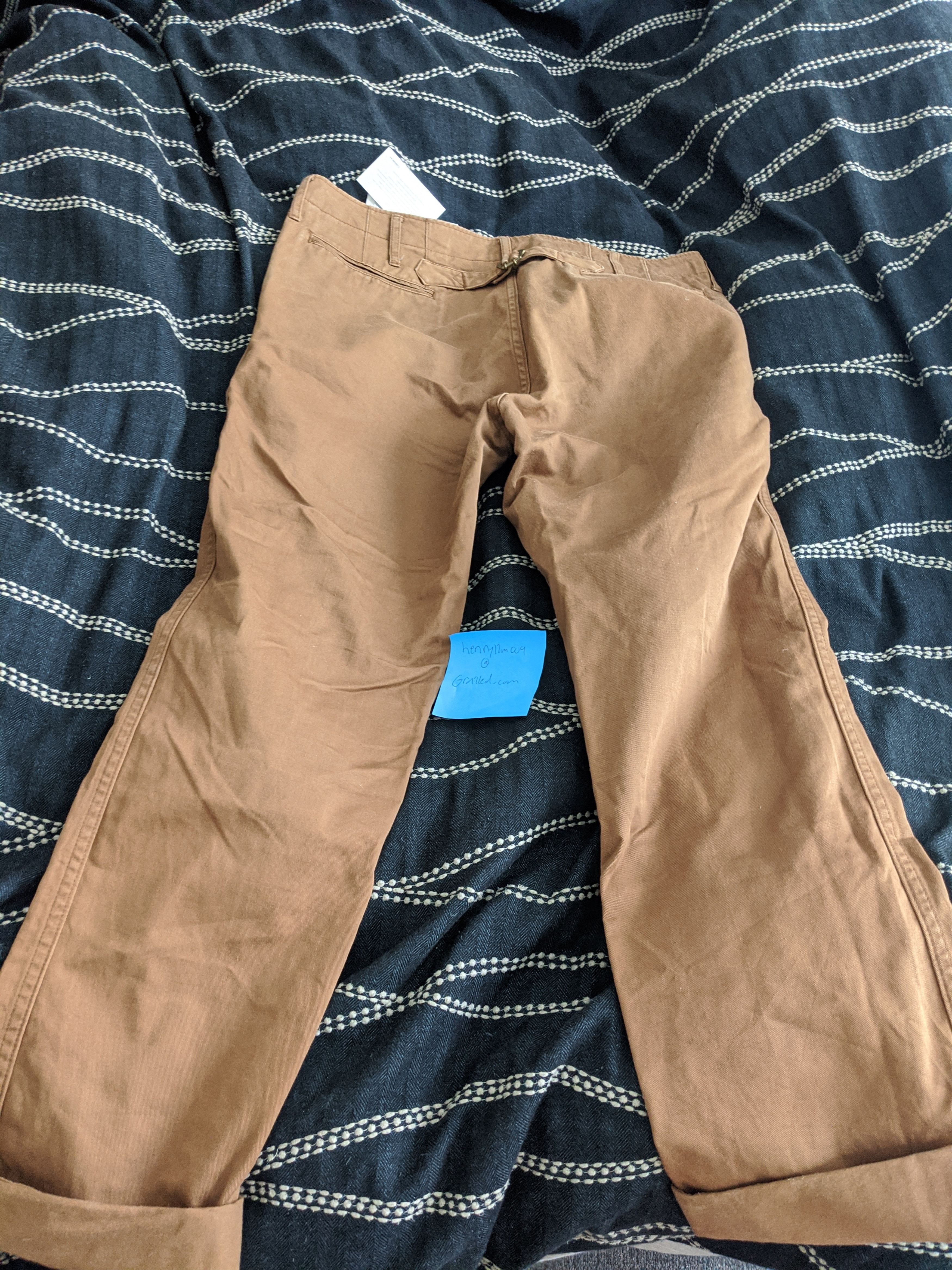 Visvim 2018 DS Visvim High Water Chino Brown sz 2, M Size US 32 / EU 48 - 4 Thumbnail