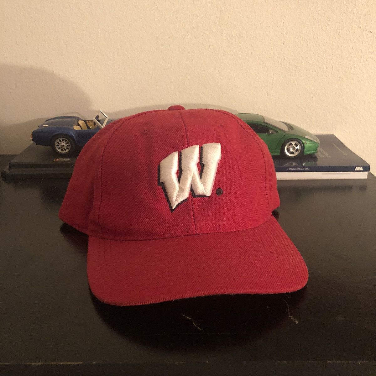 Vintage Vintage 90s Wisconsin Badgers Bucky NCAA G Cap Snapback hat Size ONE SIZE - 1 Thumbnail