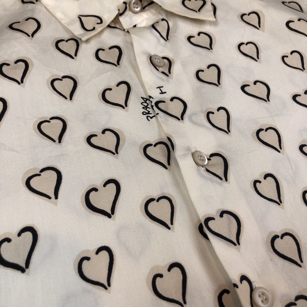 Prada Prada i Heart Prada Love Monogram Shirt Size US L / EU 52-54 / 3 - 3 Thumbnail