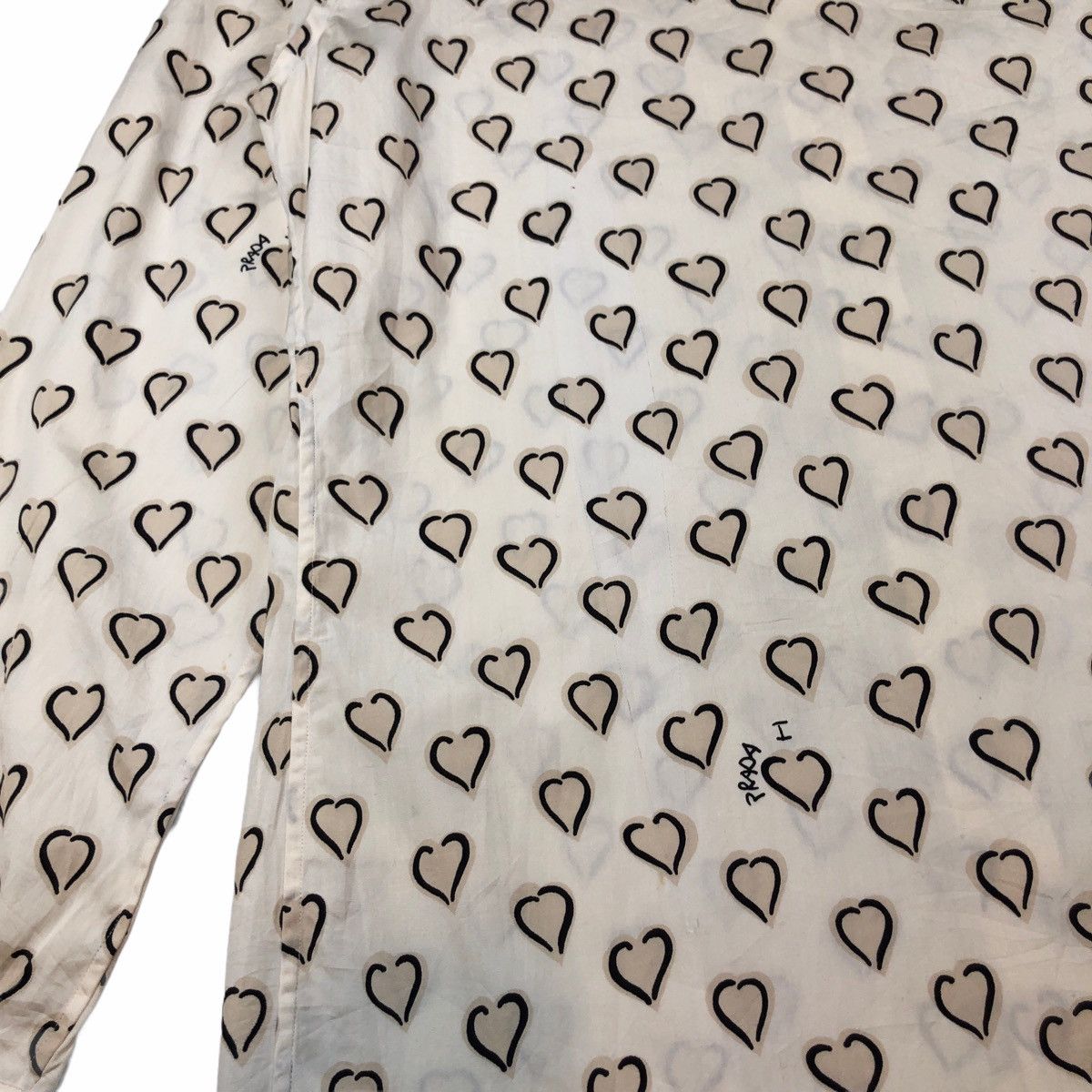 Prada Prada i Heart Prada Love Monogram Shirt Size US L / EU 52-54 / 3 - 5 Thumbnail