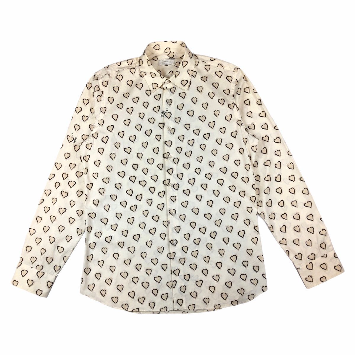 Prada i Heart Prada Love Monogram Shirt
